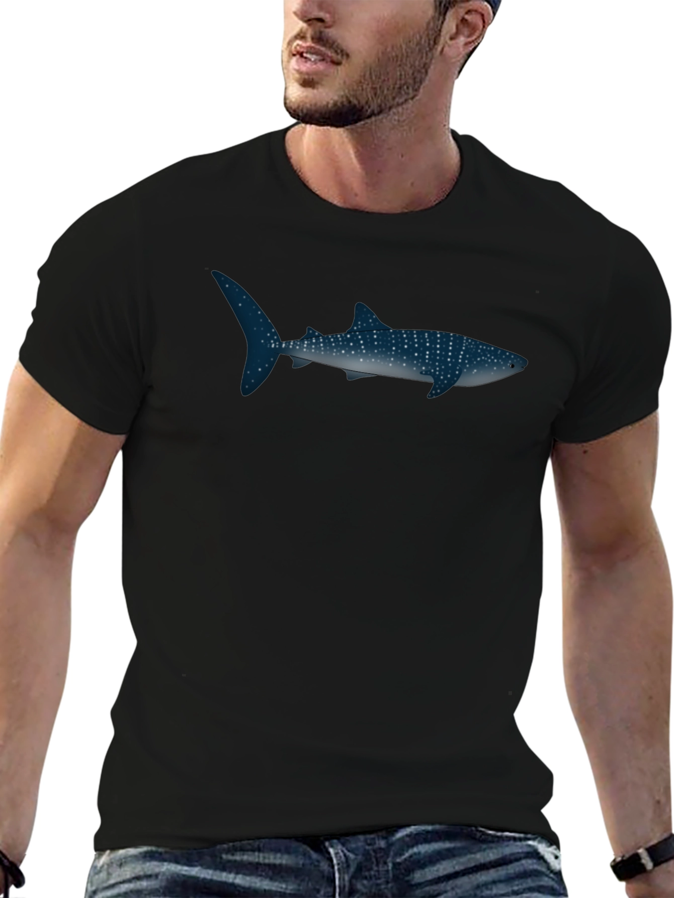 Whale Shark Graphic Tee - Cool Ocean Animal T-Shirt