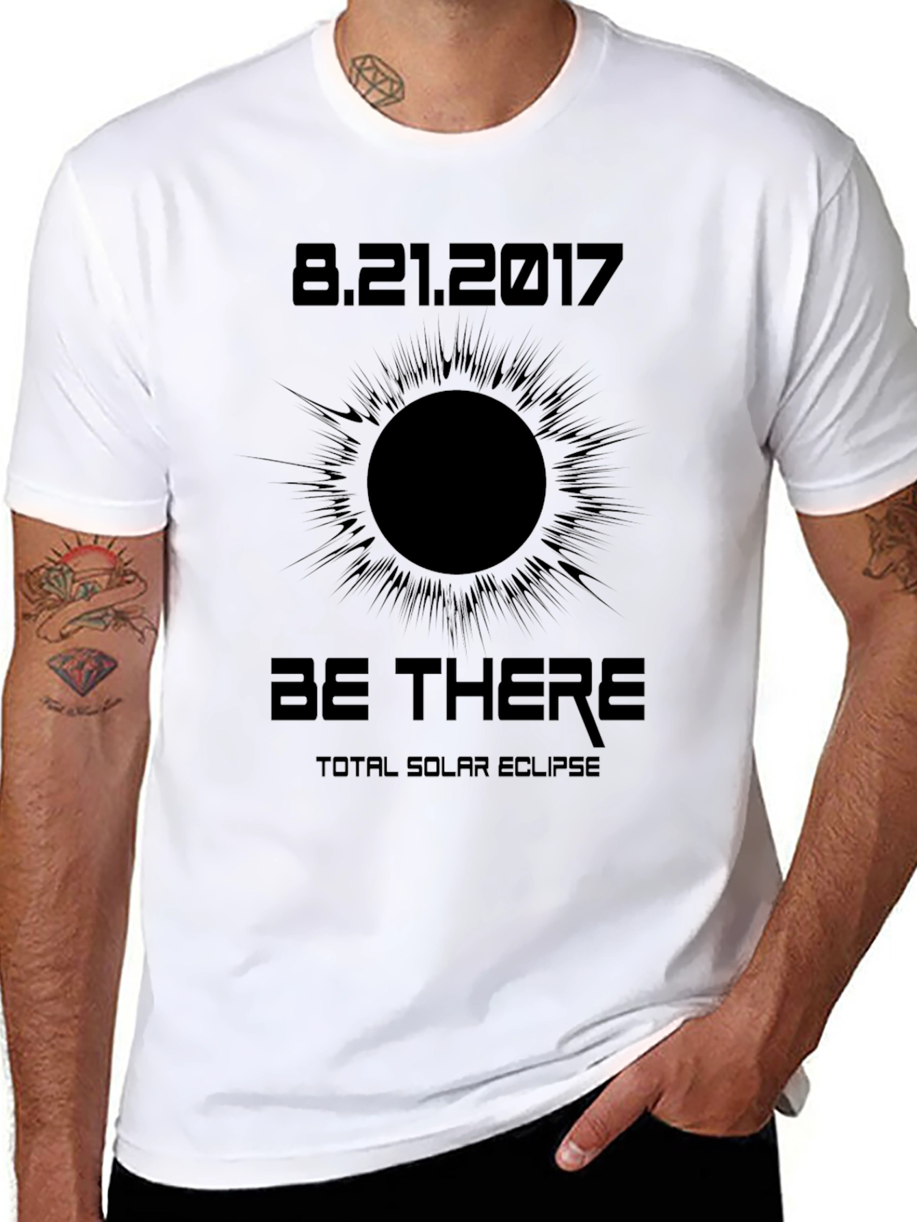Total Solar Eclipse 8.21.2017 Black T-Shirt
