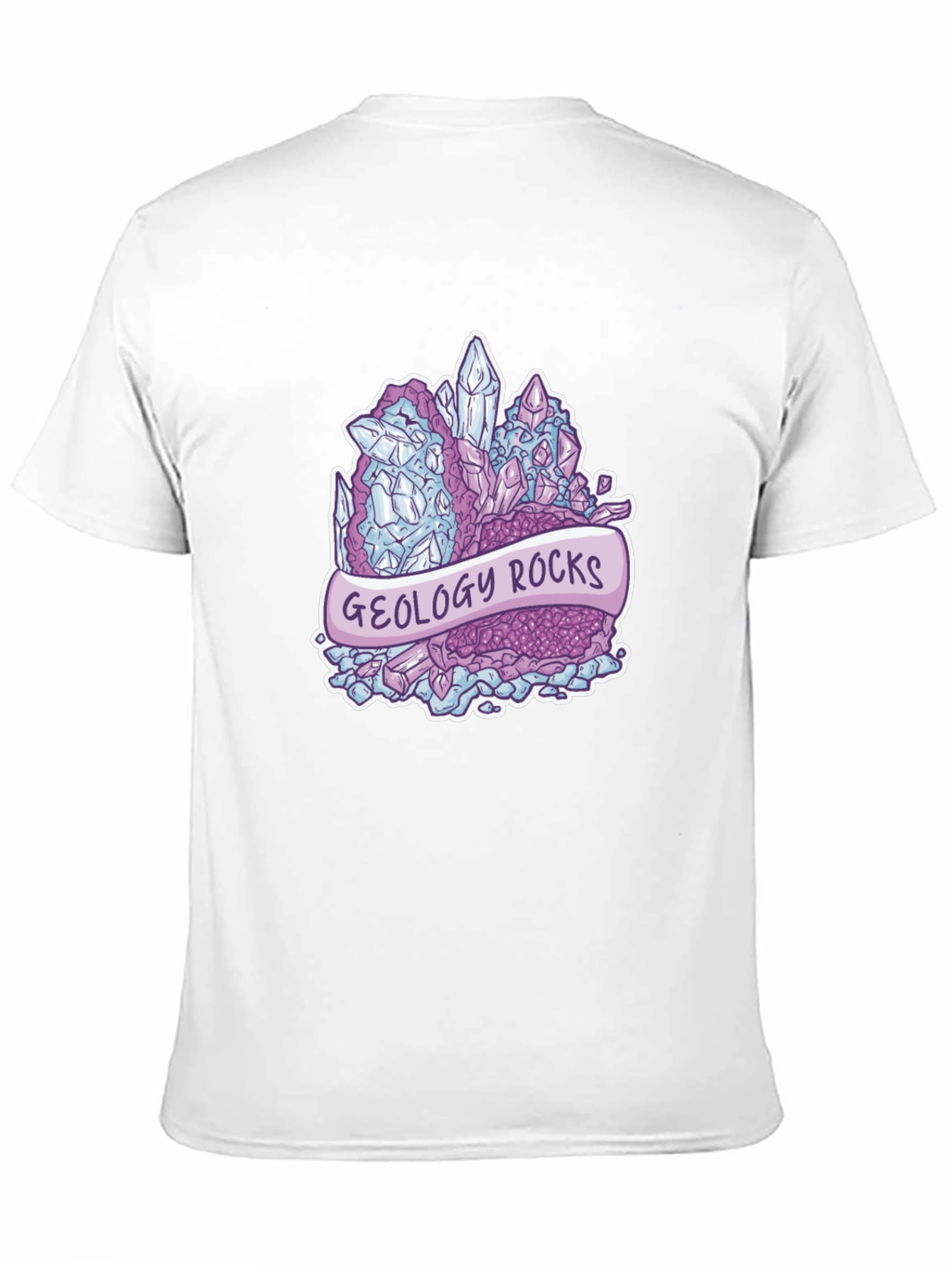Geology Rocks T-Shirt - Crystal Gemstone Design