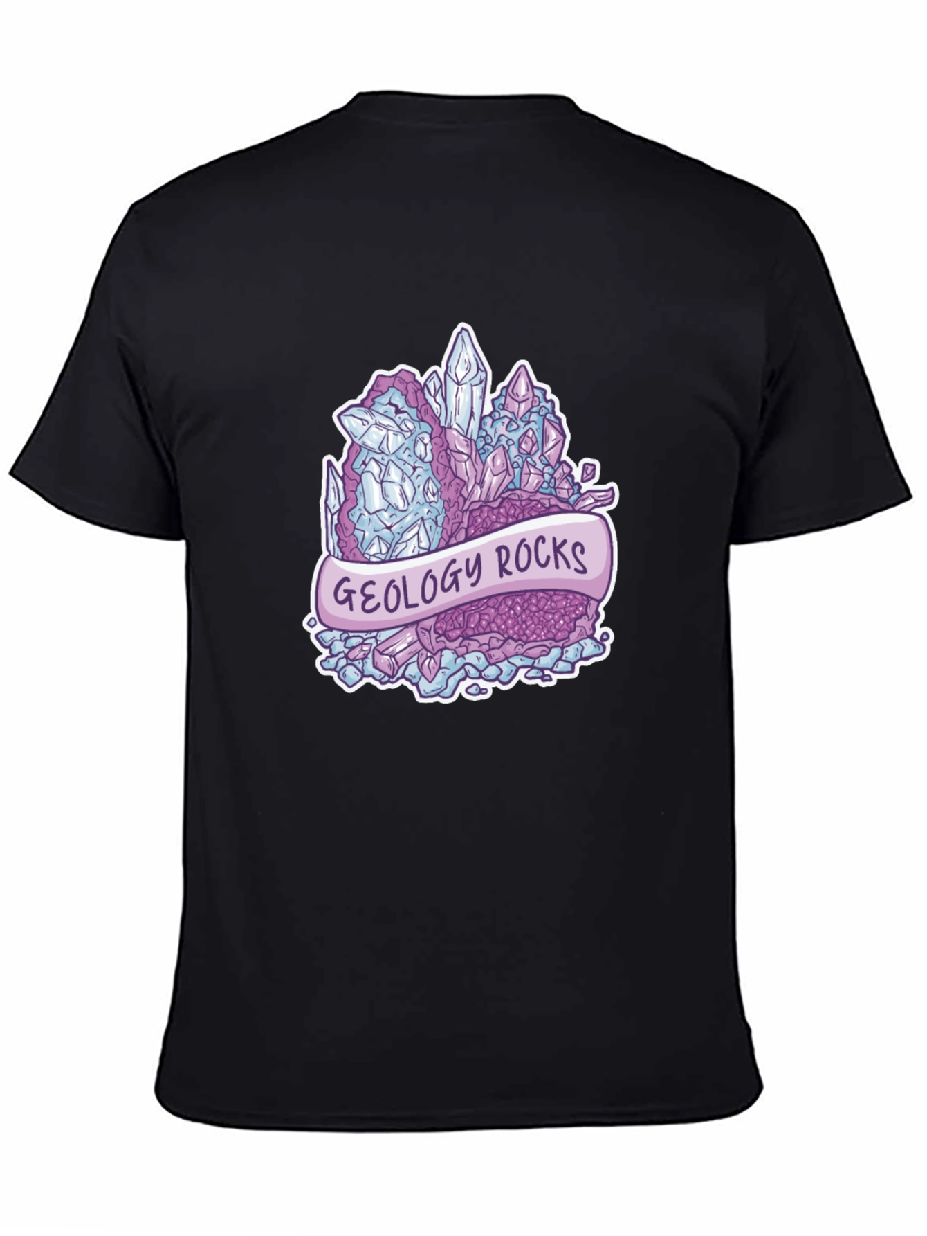 Geology Rocks T-Shirt - Crystal Gemstone Design