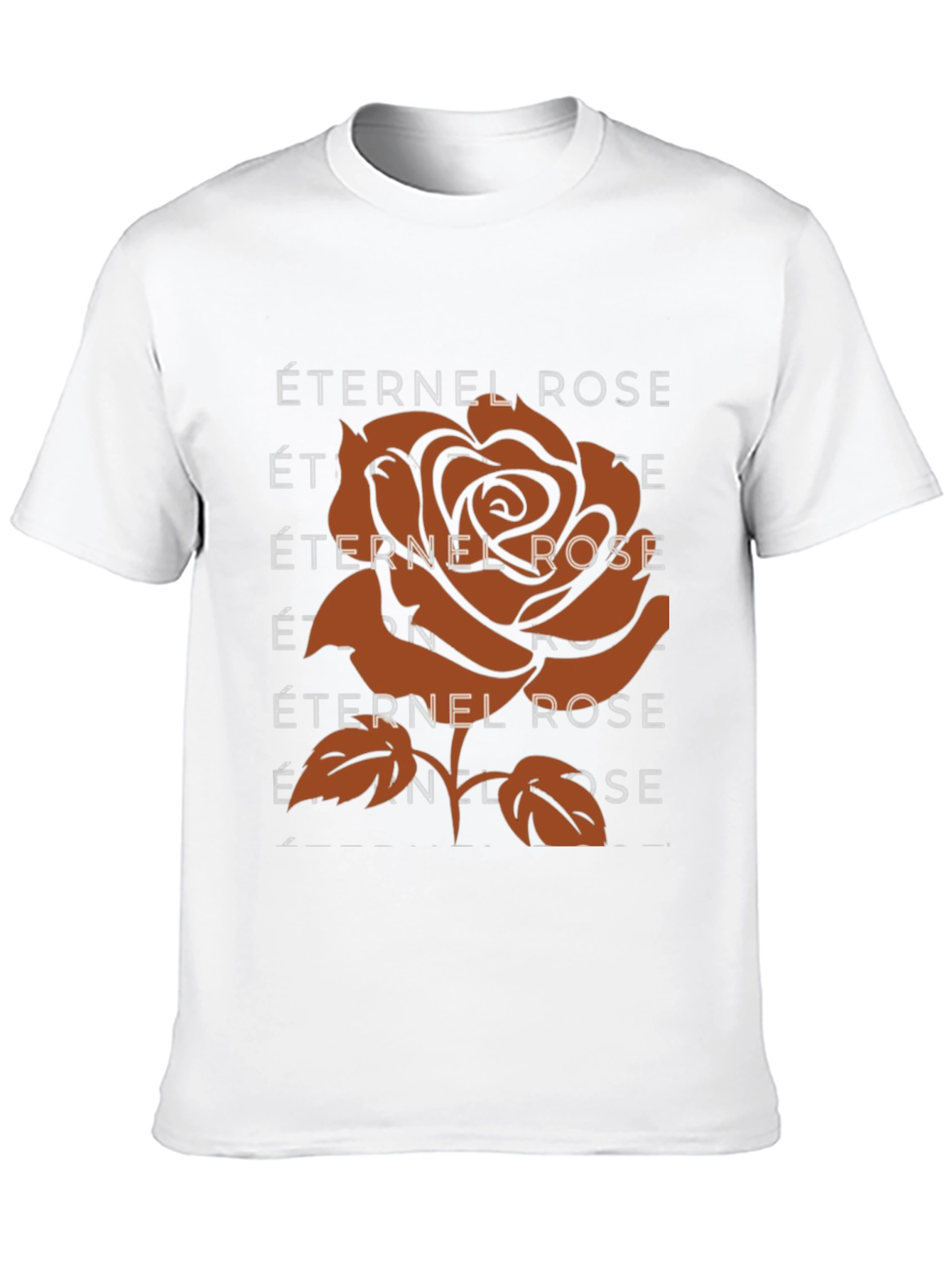 Éternel Rose Graphic T-Shirt - Stylish & Unique Design