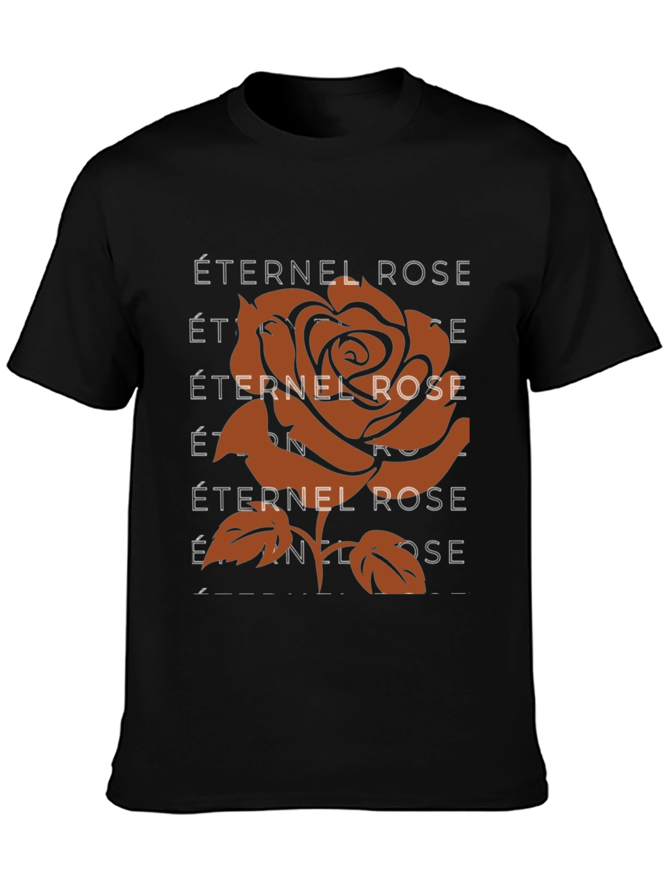 Éternel Rose Graphic T-Shirt - Stylish & Unique Design