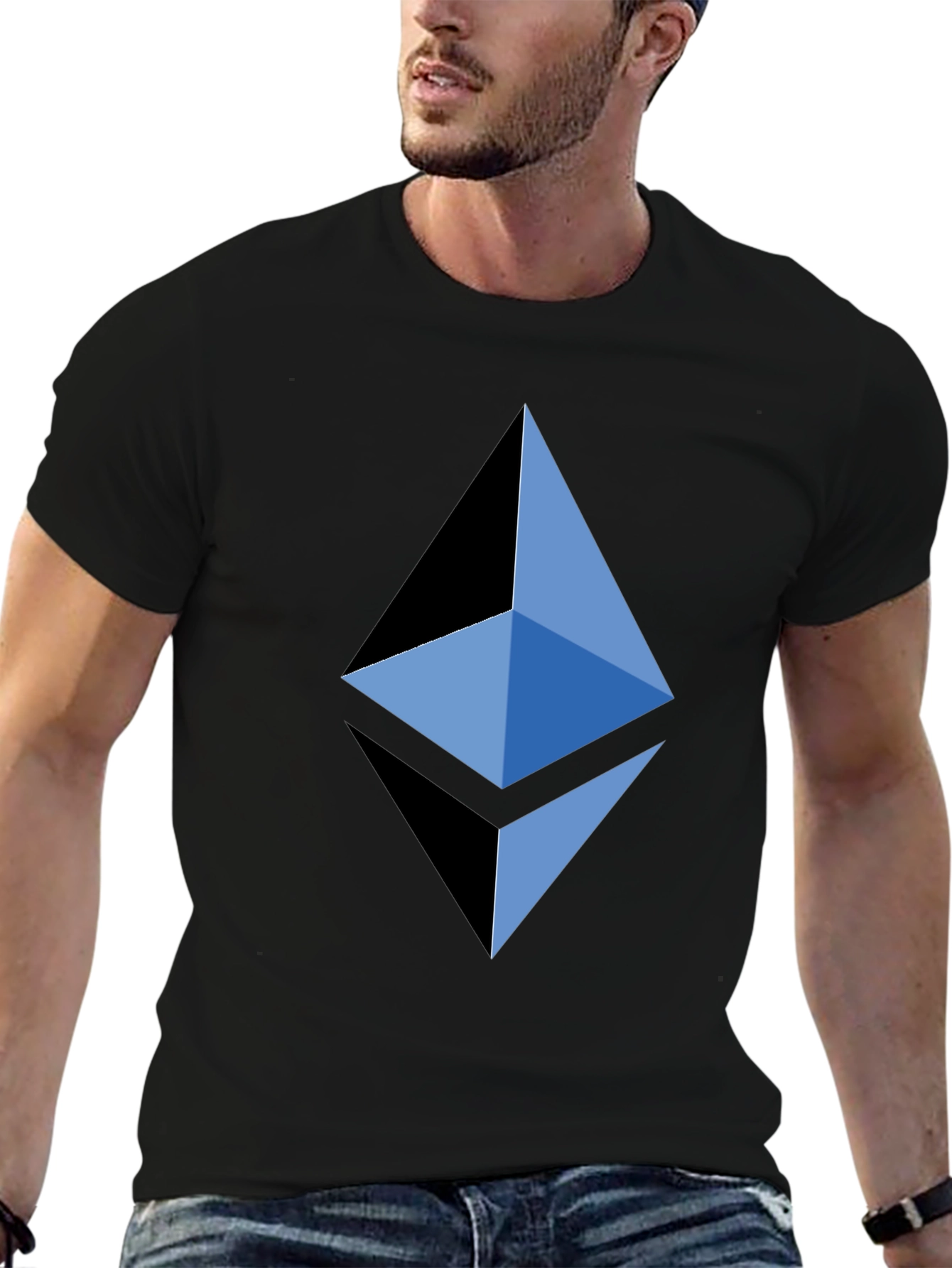 Ethereum Logo T-Shirt - Black Crypto Tee