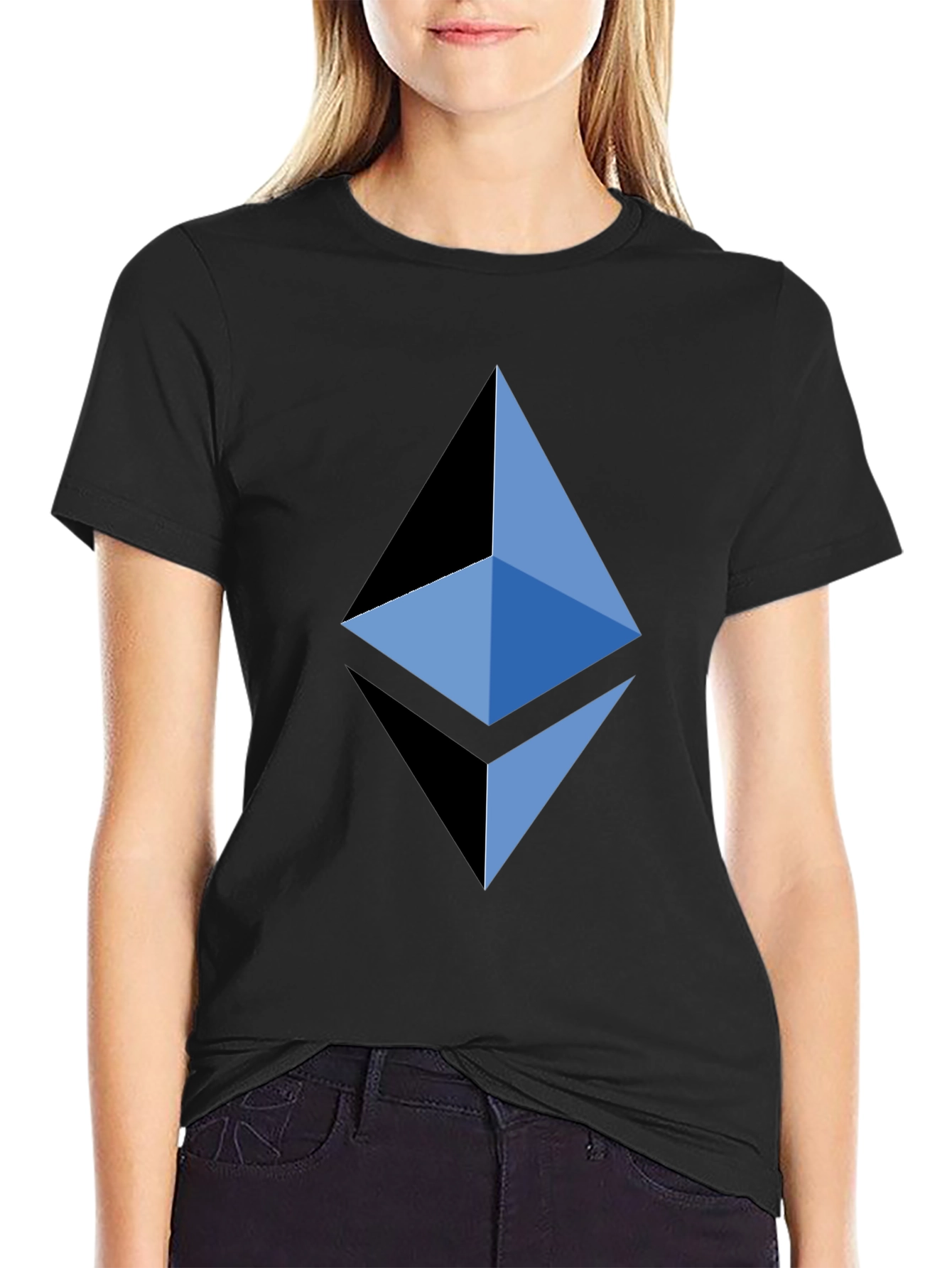 Ethereum Logo T-Shirt - Black Crypto Tee
