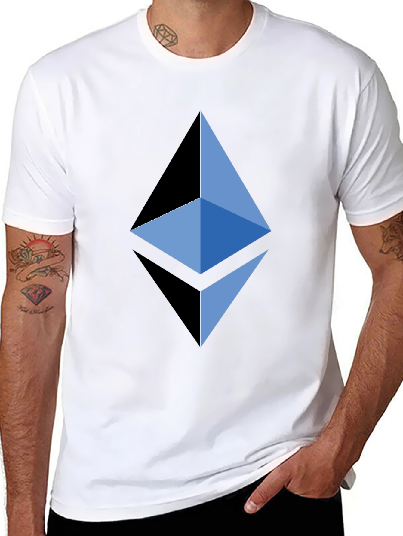 Ethereum Logo T-Shirt - Black Crypto Tee