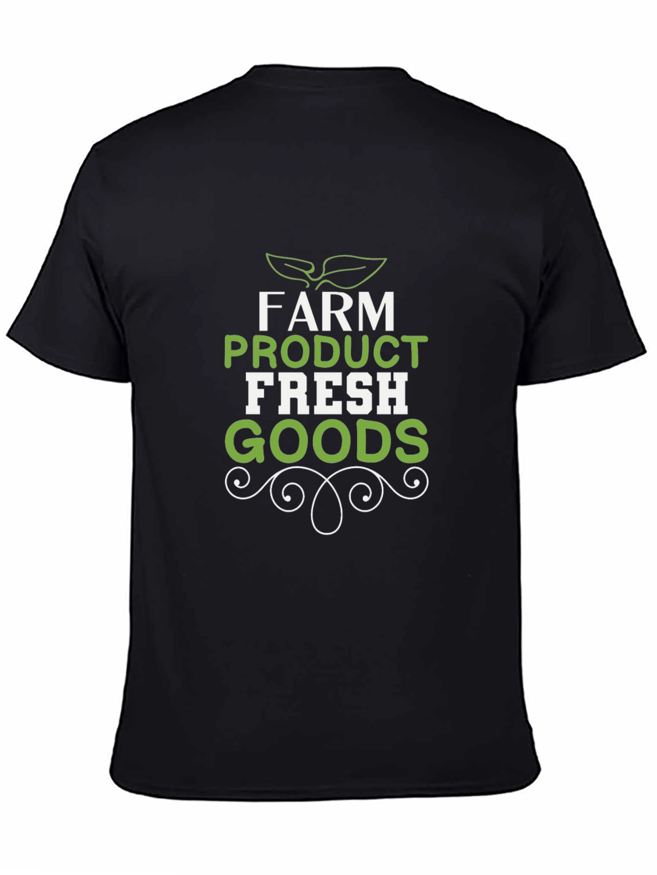Farm Fresh Goods Graphic Tee - Black
