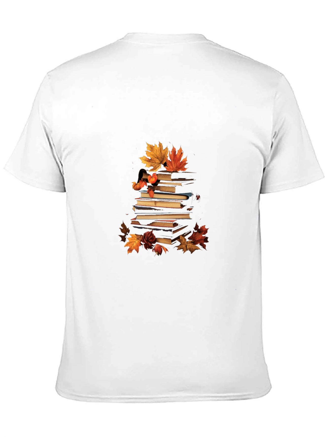 Autumn Book Stack T-Shirt