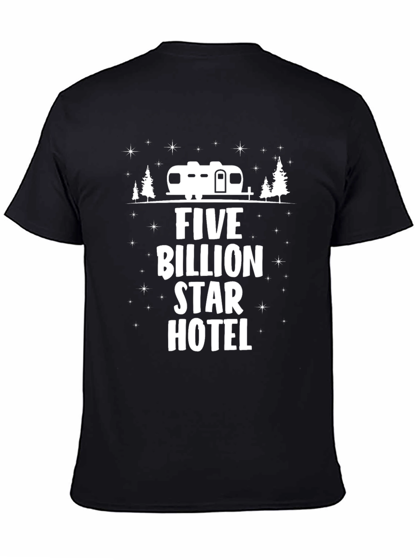 Five Billion Star Hotel Camping T-Shirt