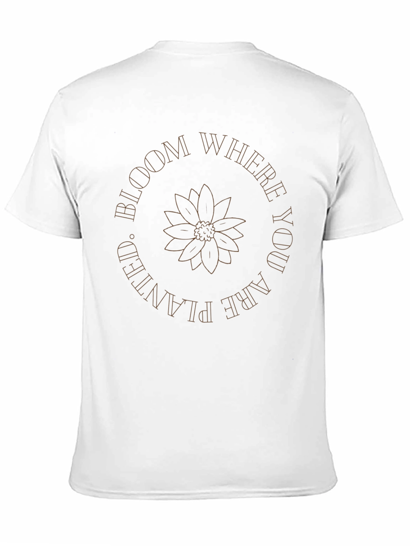 Bloom Where You Are Planted Tee