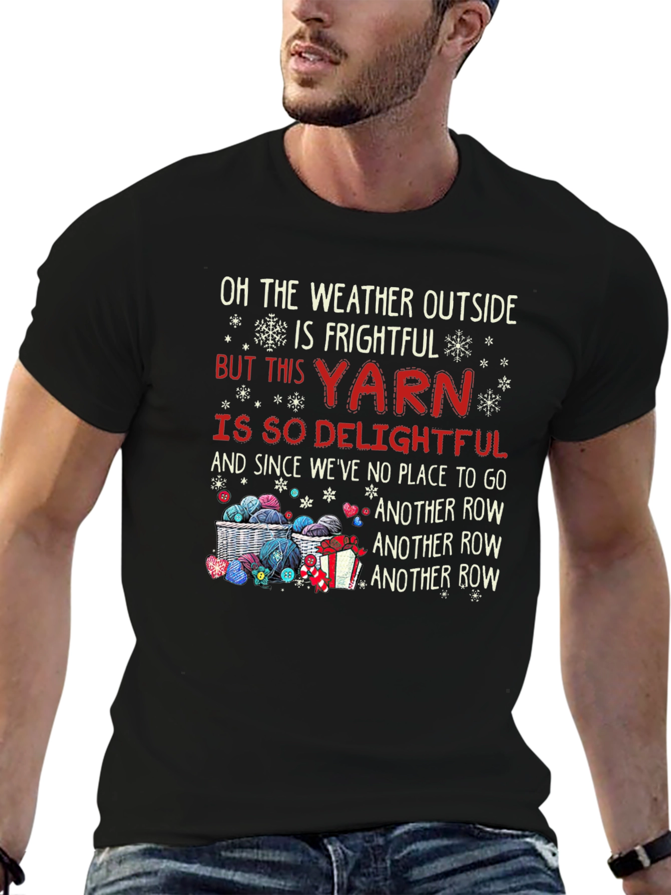 Frightful Weather Delightful Yarn T-Shirt
