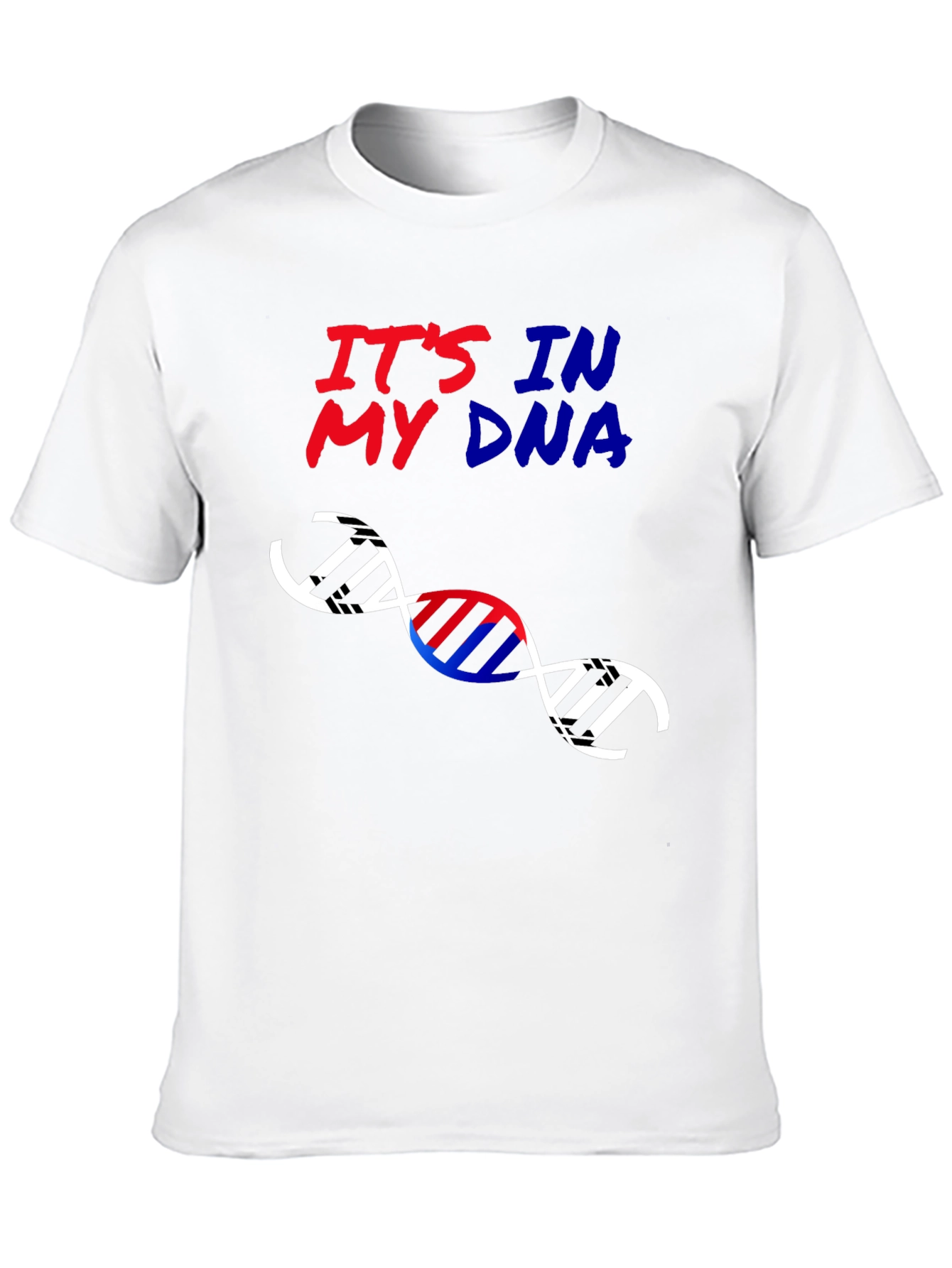 Its In My DNA Graphic Tee - Black
