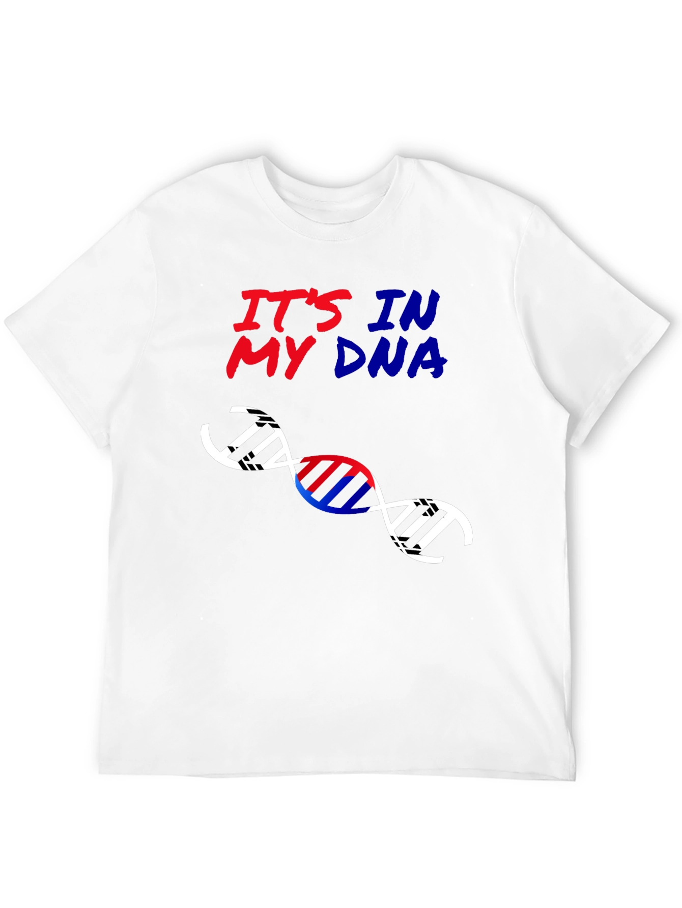 Its In My DNA Graphic Tee - Black
