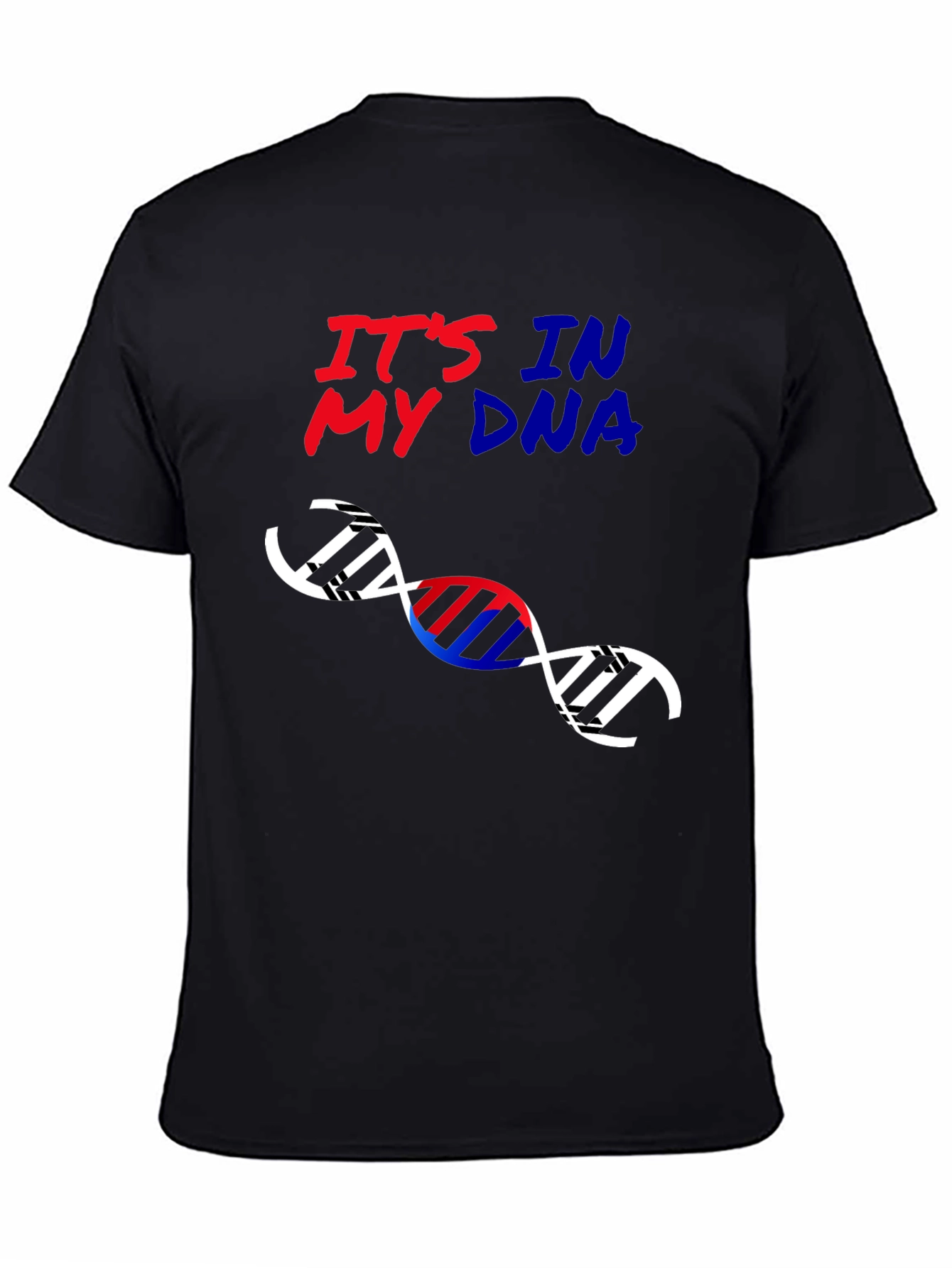 Its In My DNA Graphic Tee - Black