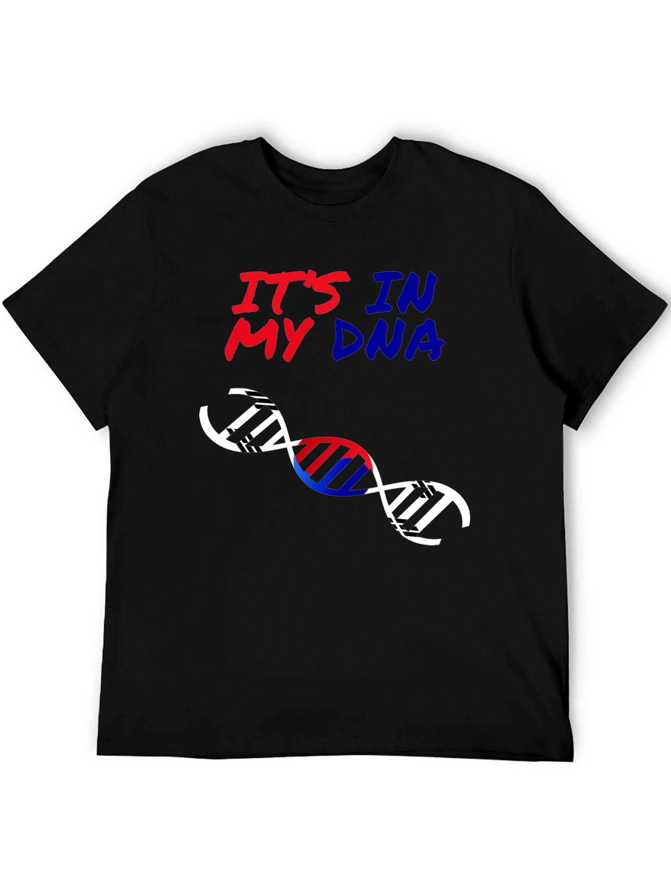 Its In My DNA Graphic Tee - Black