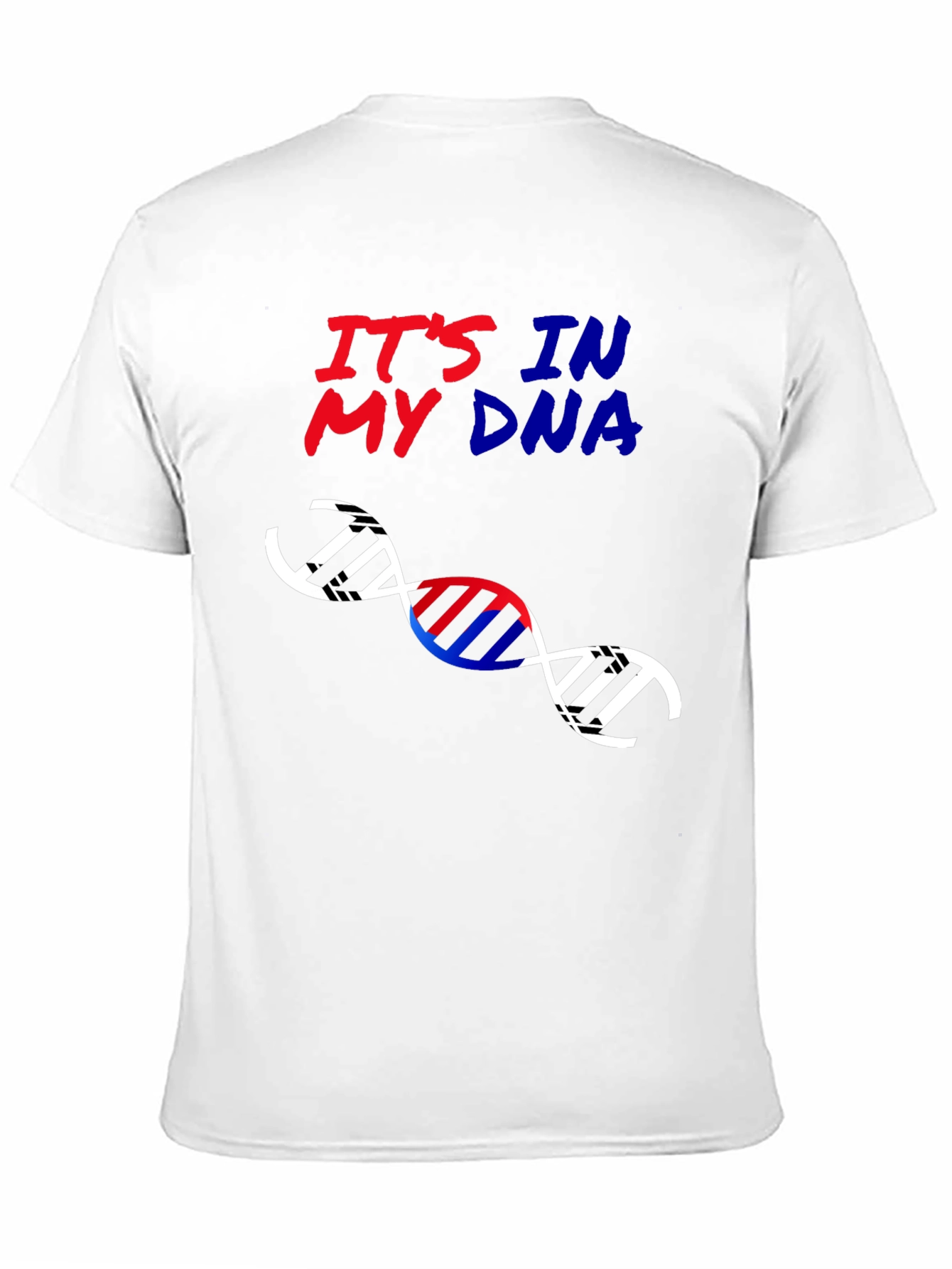 Its In My DNA Graphic Tee - Black