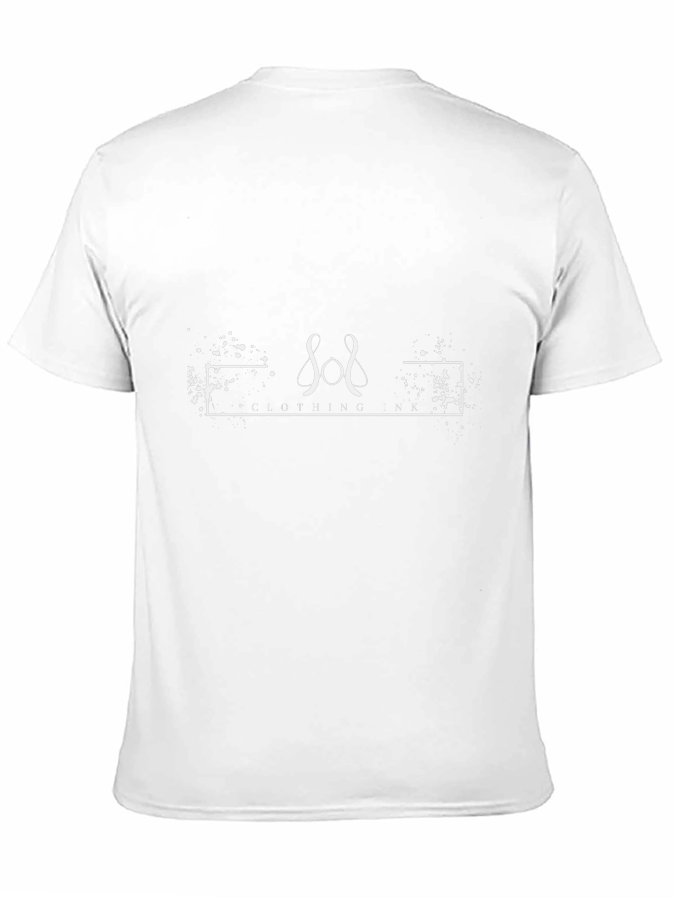Stylish Black T-Shirt with Artistic Graphic Design