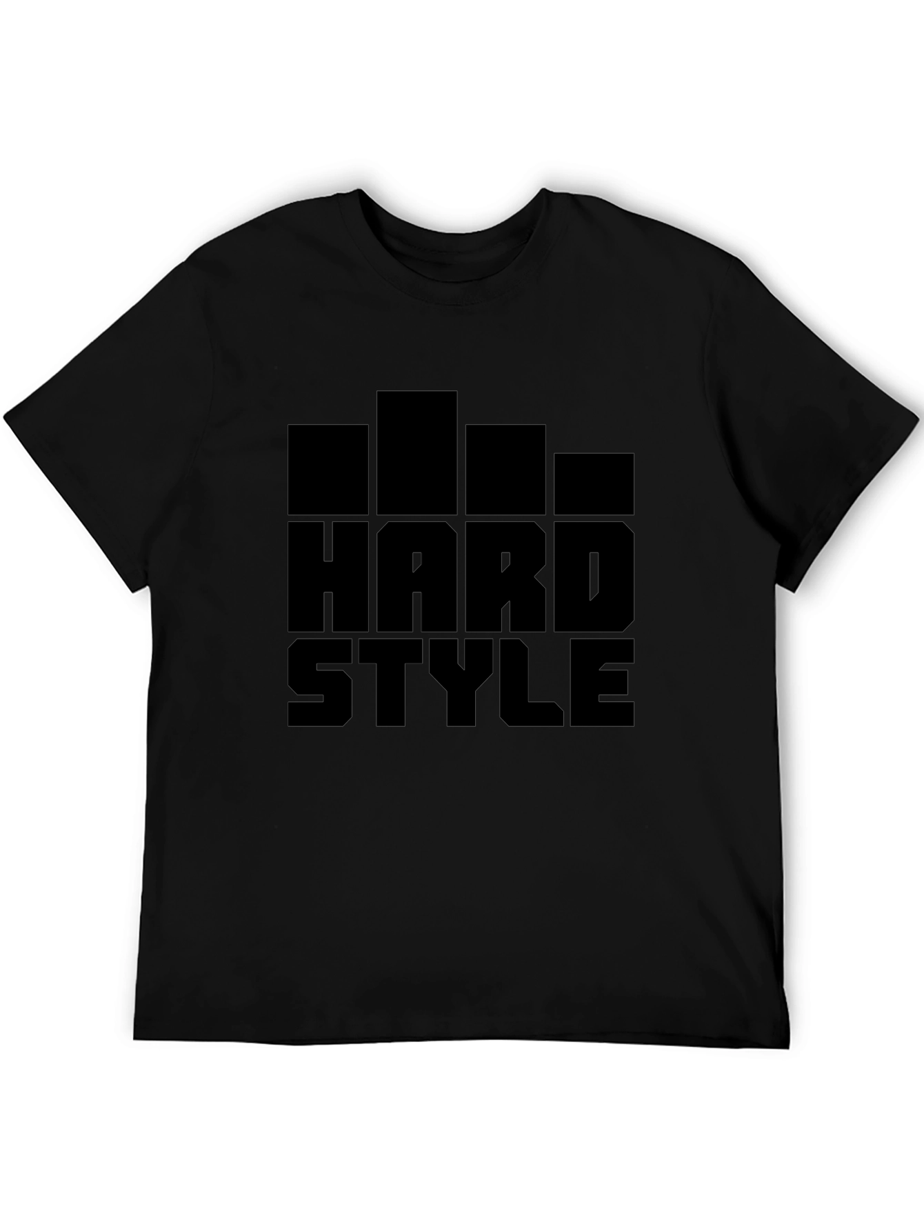 Hardstyle Music Fan Black Graphic Tee