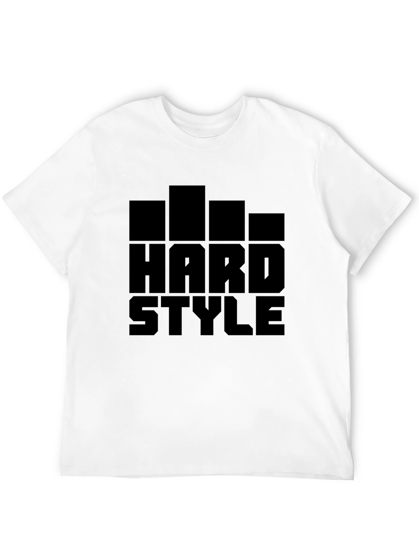 Hardstyle Music Fan Black Graphic Tee