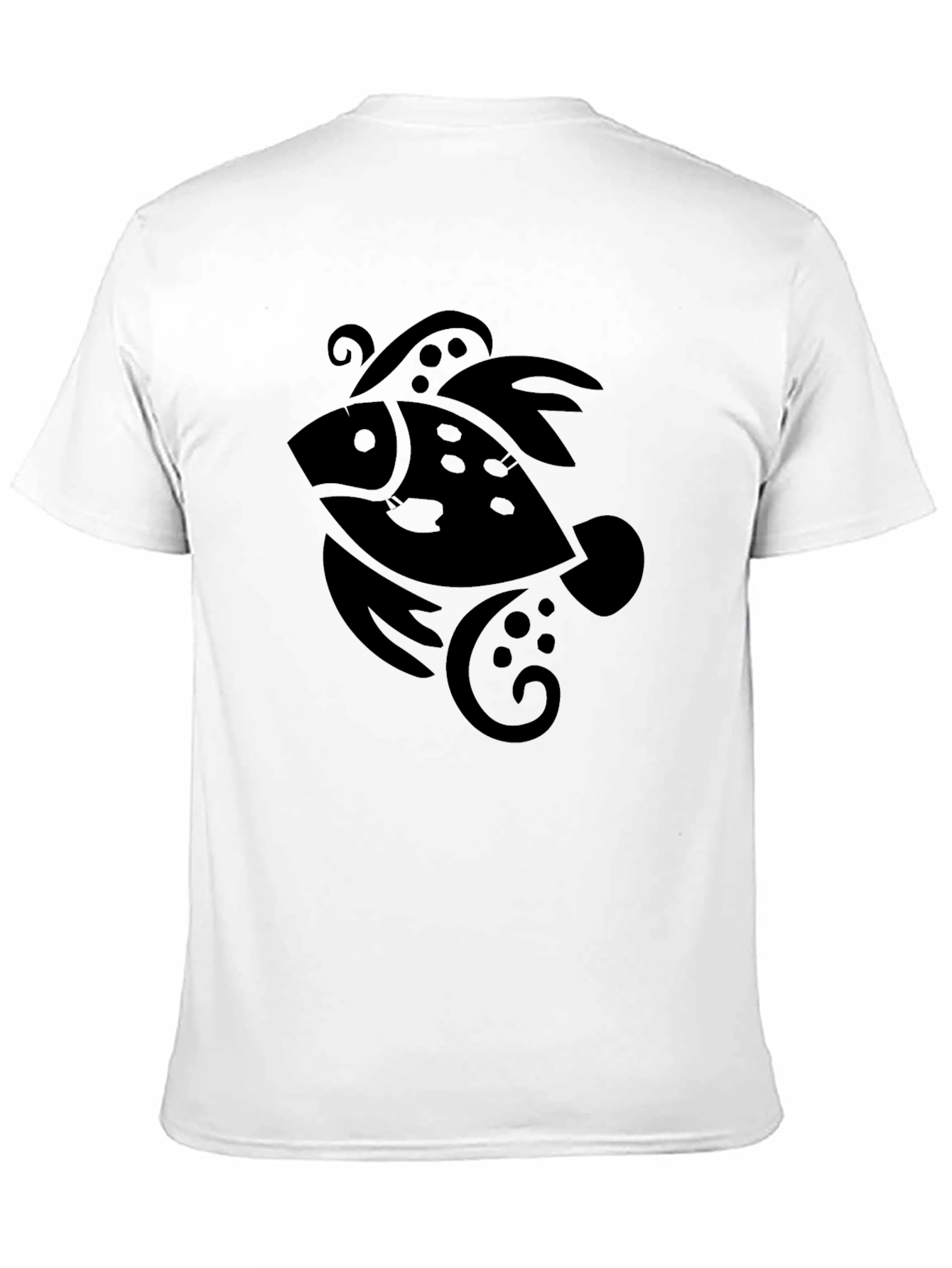 Black Fish Graphic Tee - Stylish & Unique Design