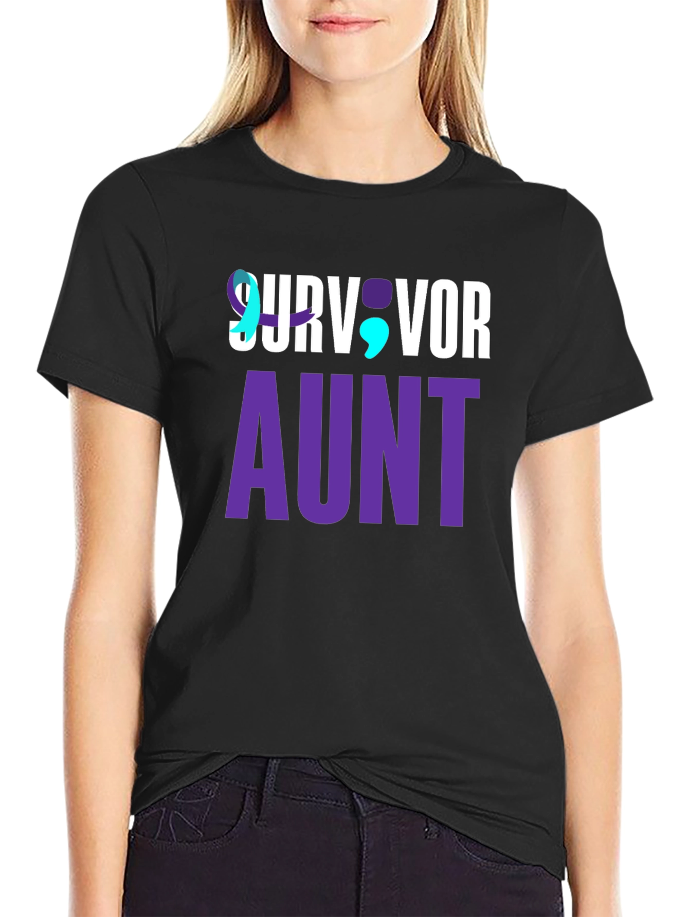 Survivor Aunt T-Shirt - Awareness & Support
