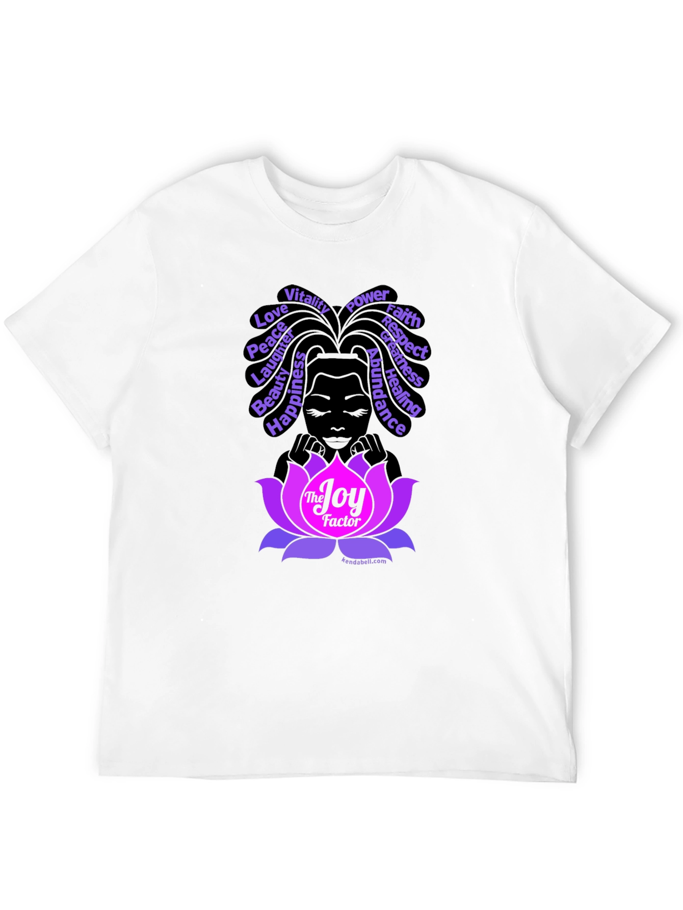 Joy Factor Graphic T-Shirt - Unisex Black Tee