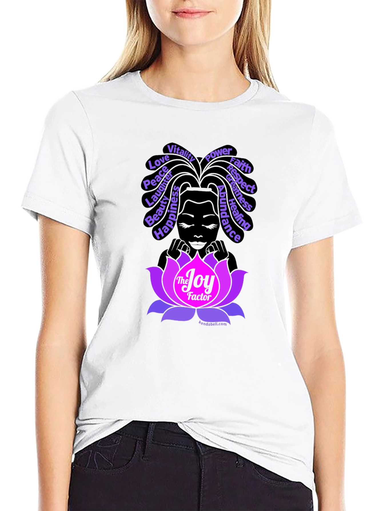 Joy Factor Graphic T-Shirt - Unisex Black Tee
