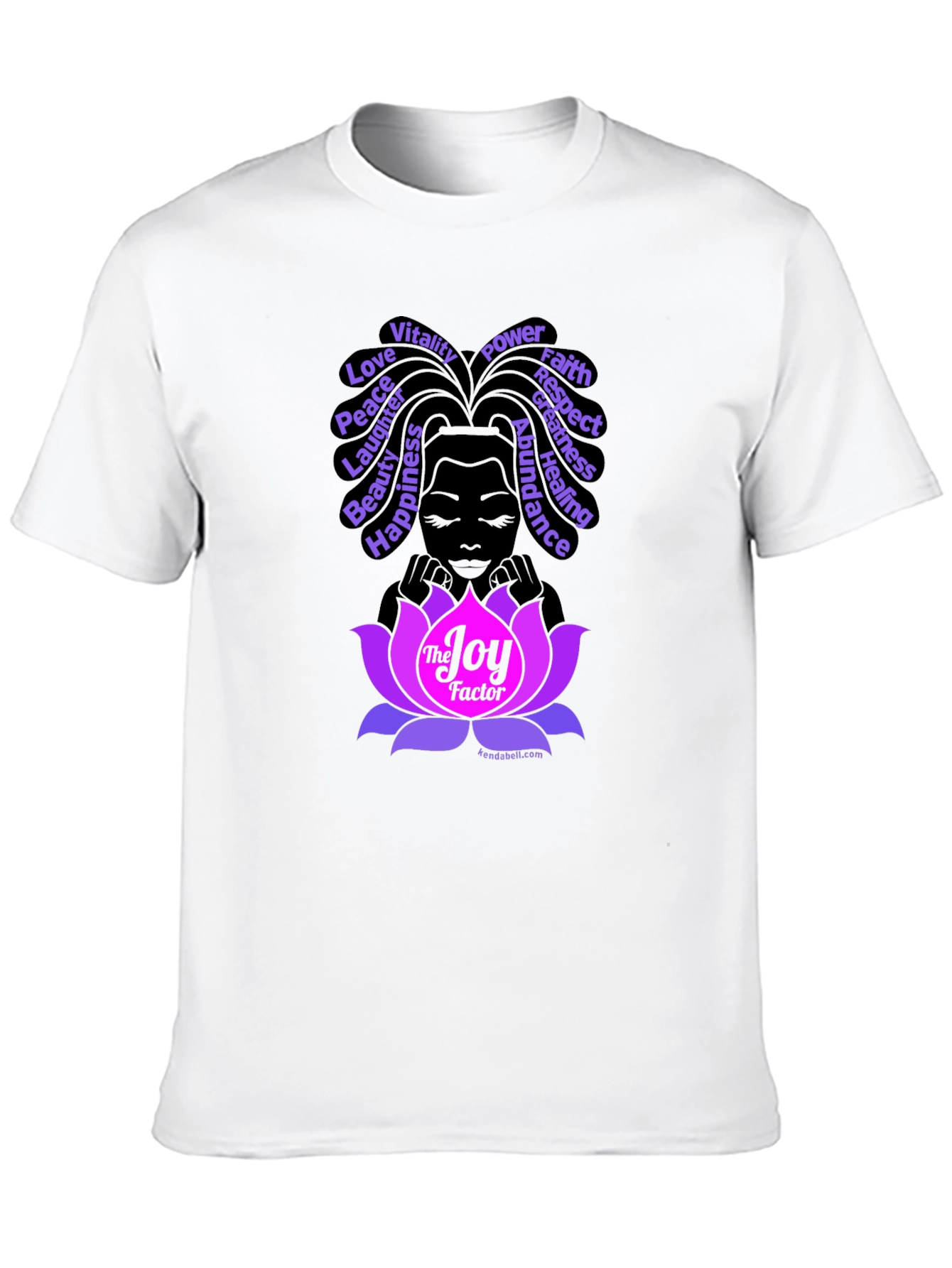Joy Factor Graphic T-Shirt - Unisex Black Tee