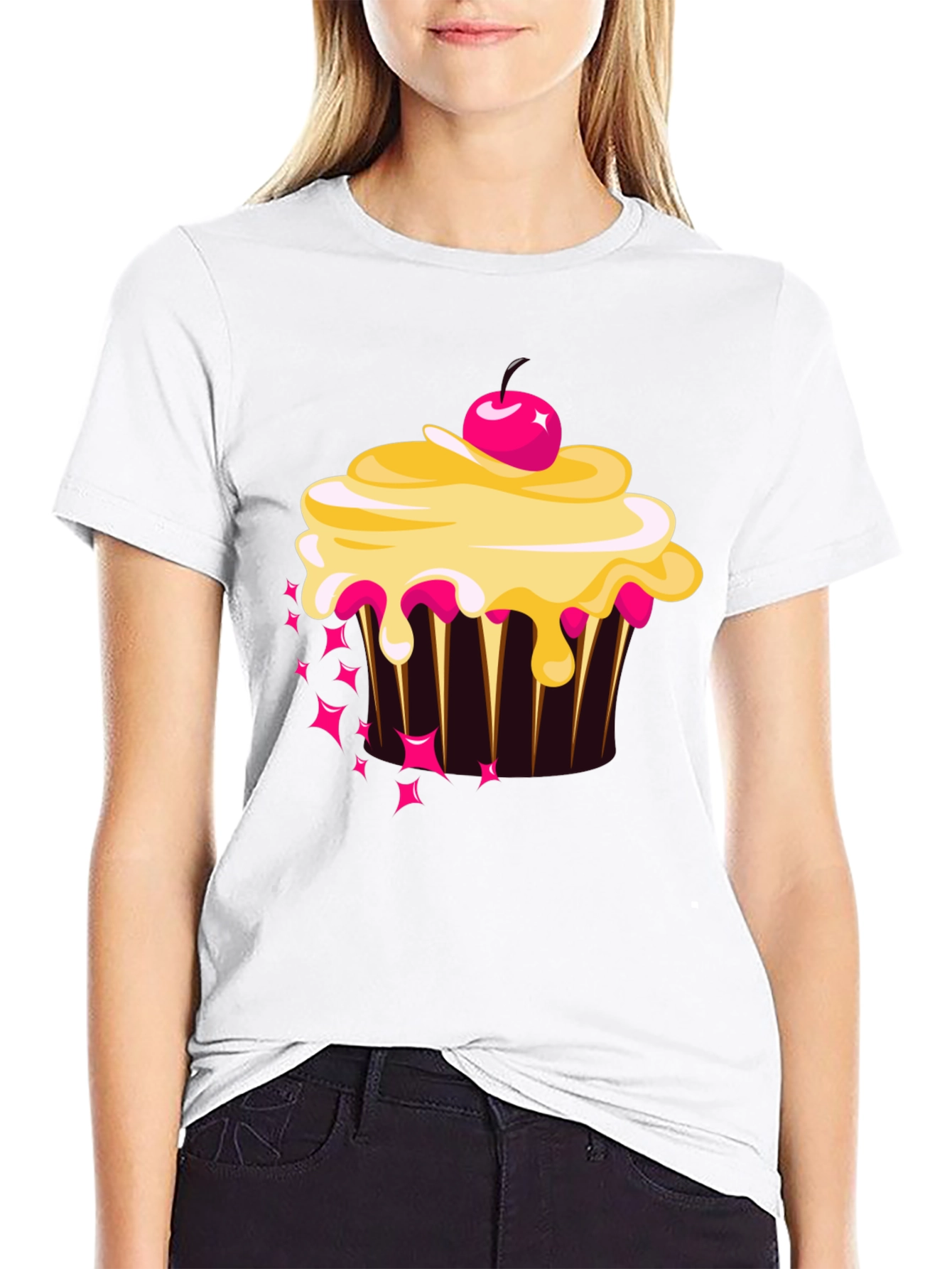 Sweet Treat Cupcake Graphic Tee