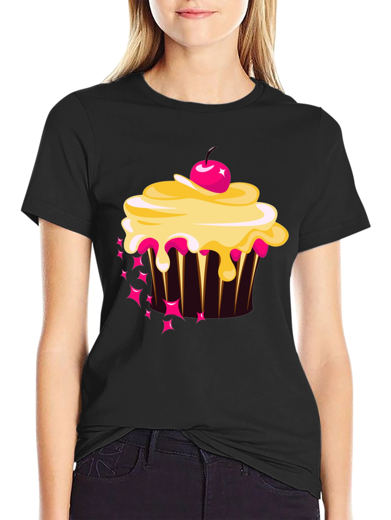 Sweet Treat Cupcake Graphic Tee