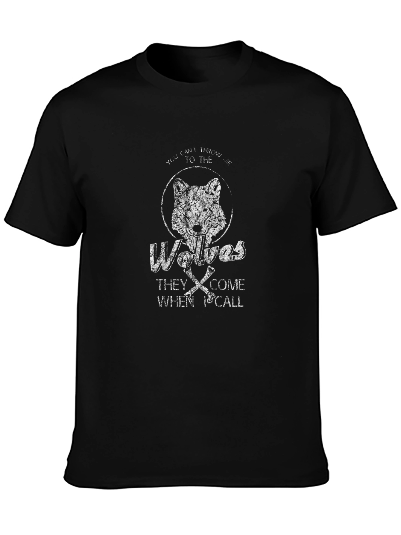 Wolves Graphic T-Shirt - When They Come They Call