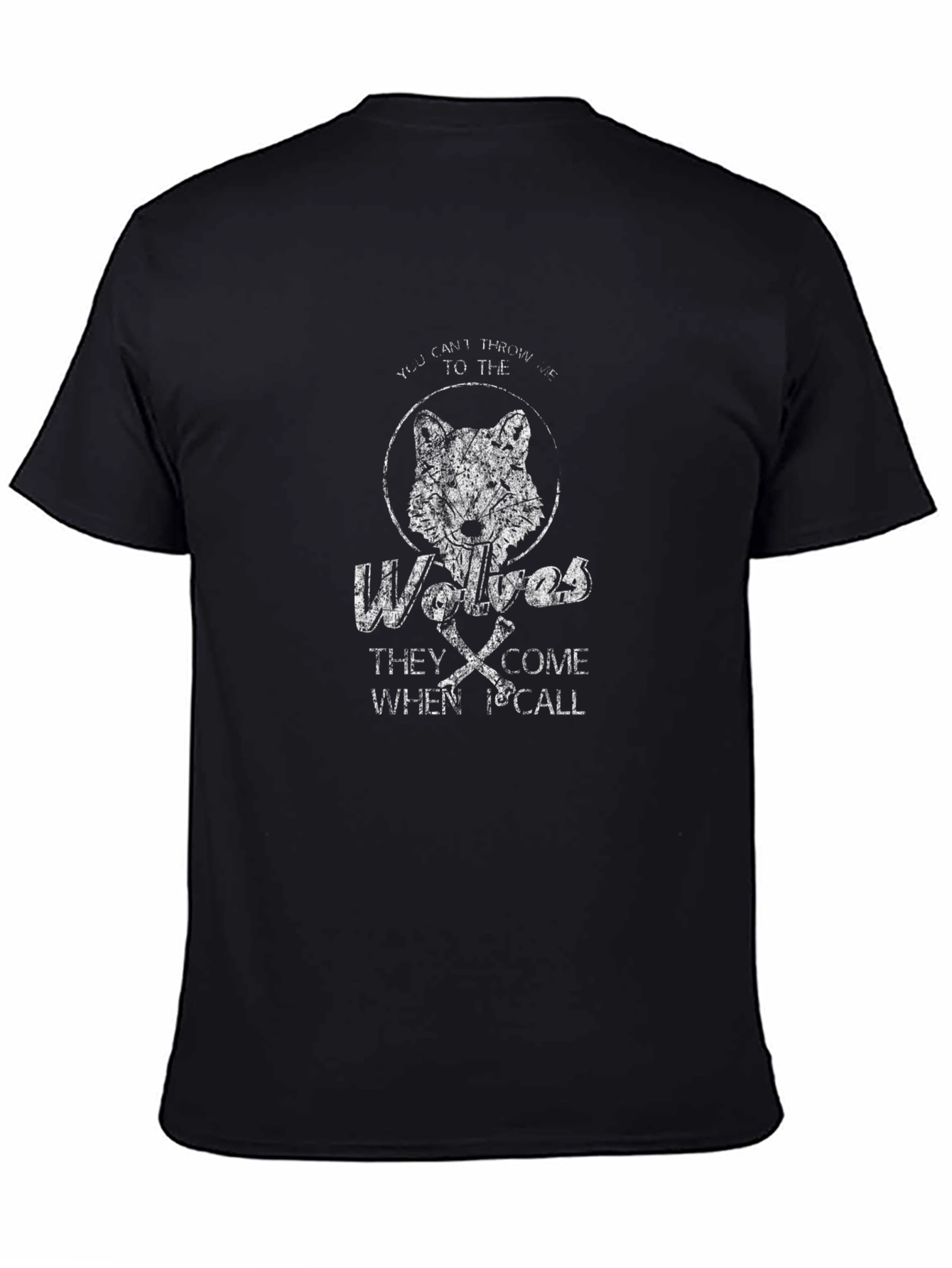 Wolves Graphic T-Shirt - When They Come They Call