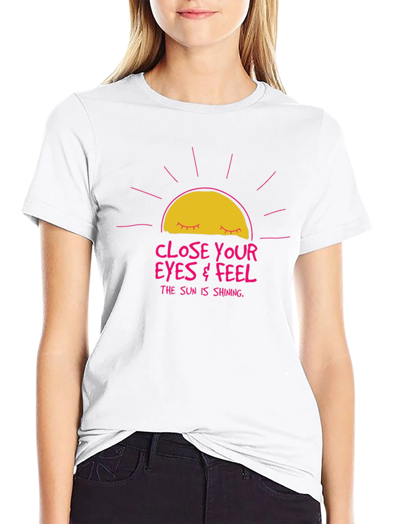 Close Your Eyes & Feel Graphic T-Shirt