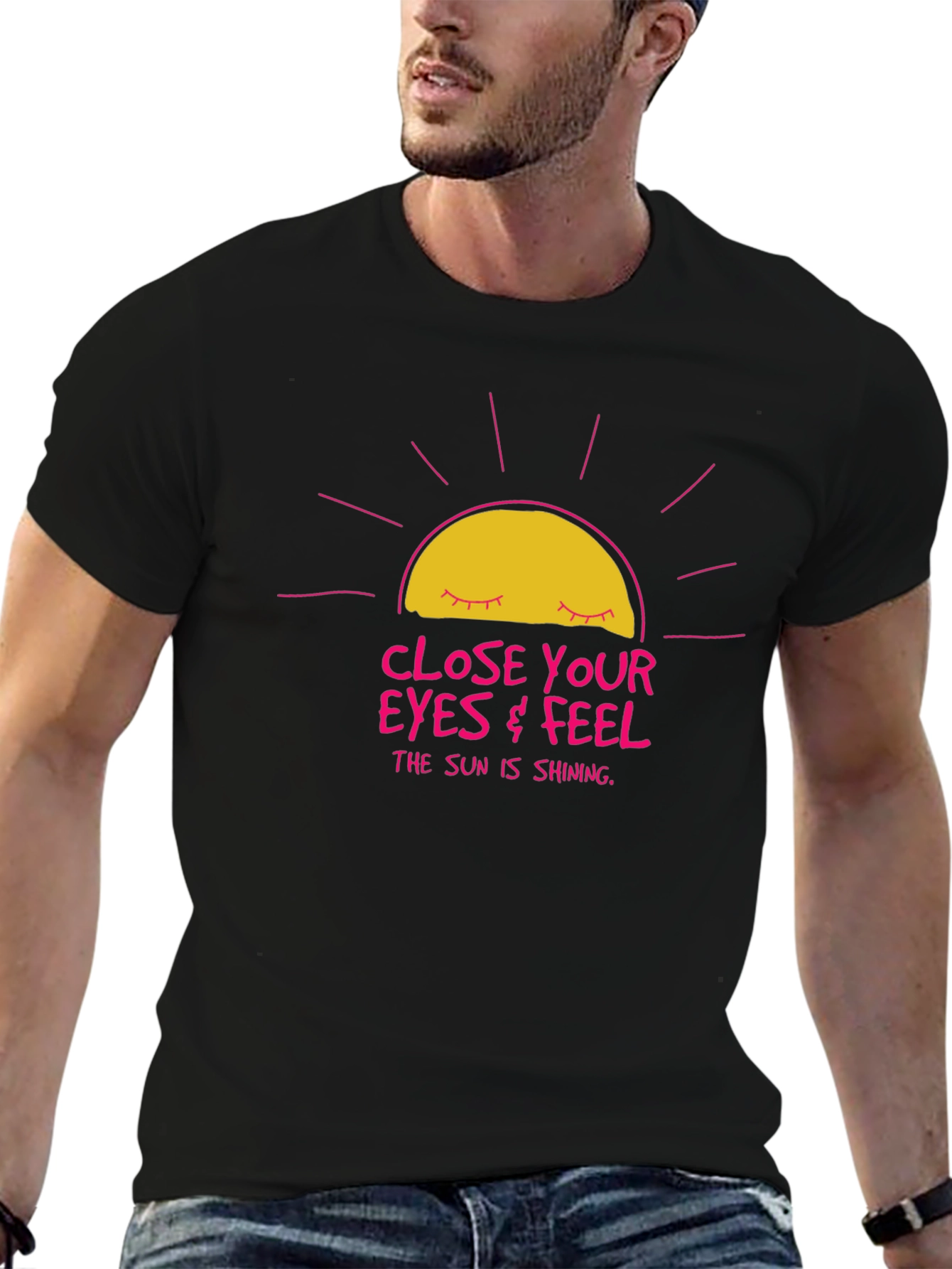 Close Your Eyes & Feel Graphic T-Shirt