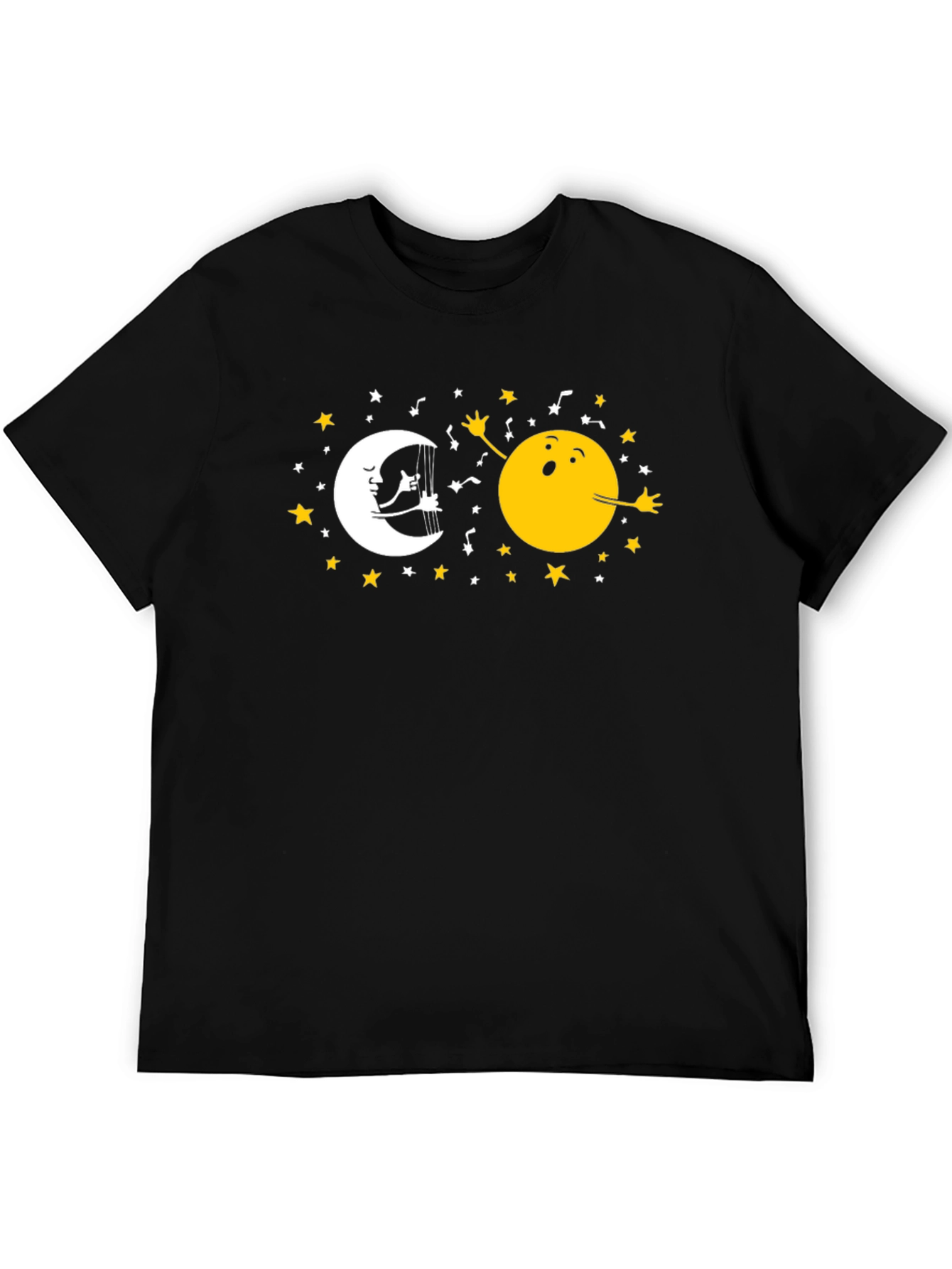Moon & Sun T-Shirt - Celestial Harmony Design