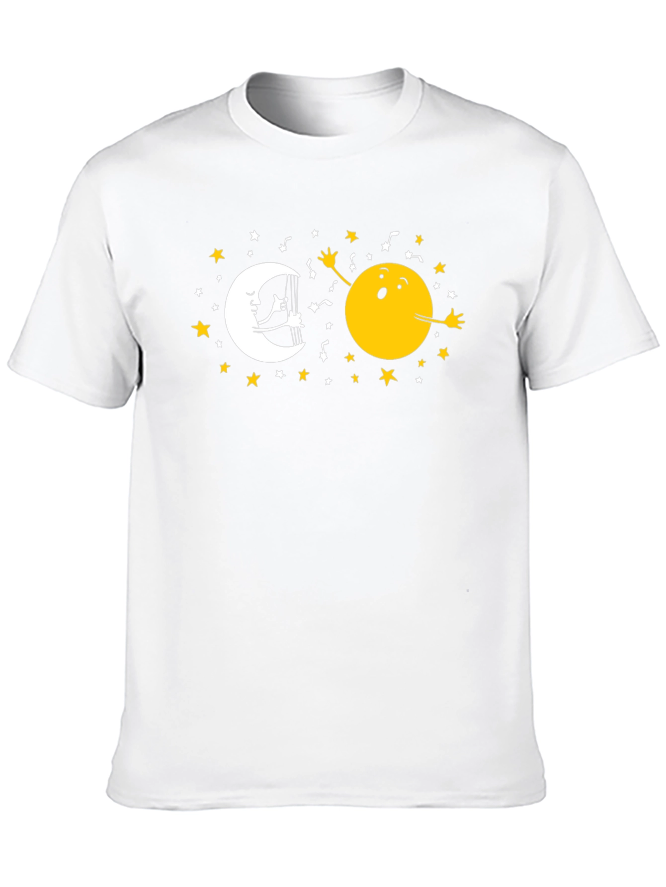 Moon & Sun T-Shirt - Celestial Harmony Design