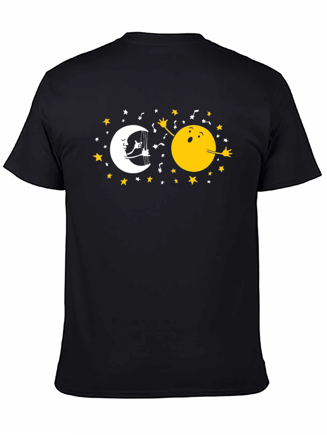 Moon & Sun T-Shirt - Celestial Harmony Design