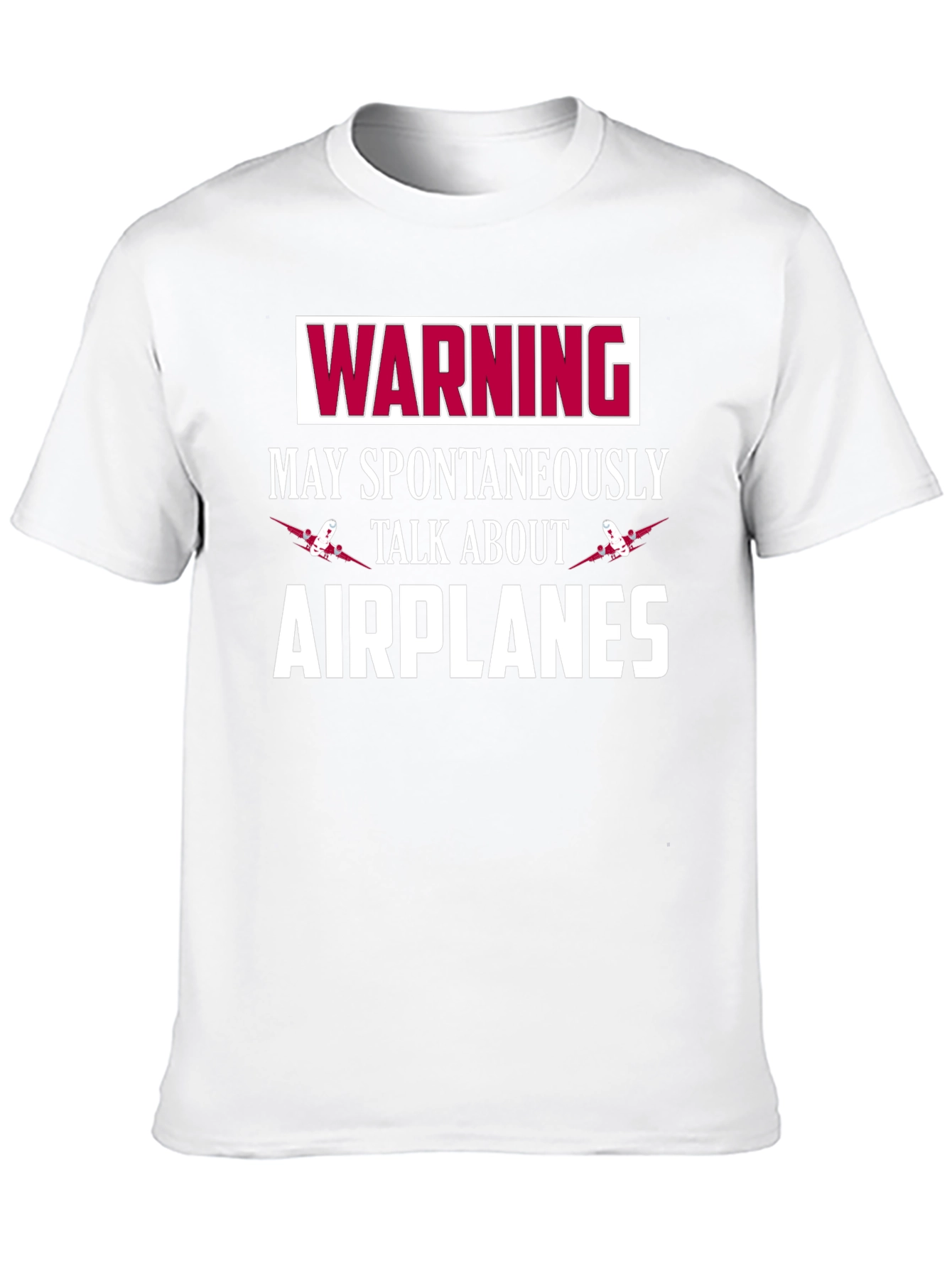 Warning Airplanes T-Shirt