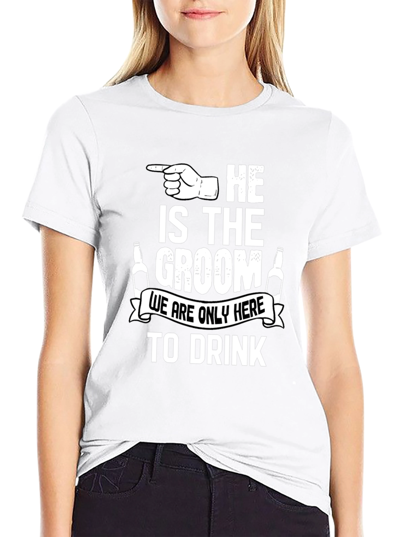 Grooms Crew T-Shirt - Drinking Team Apparel