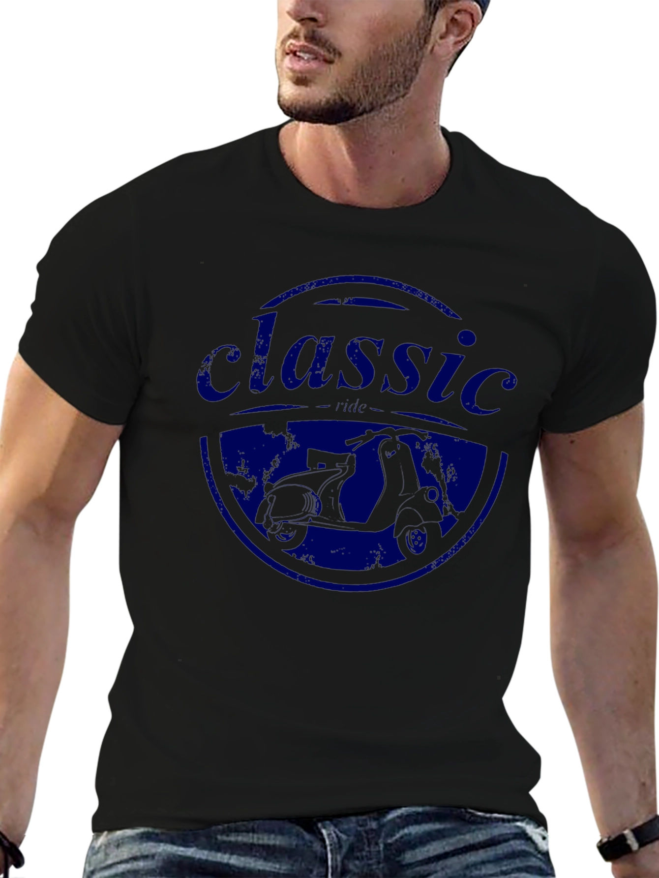 Classic Ride Tee - Scooter Graphic T-Shirt
