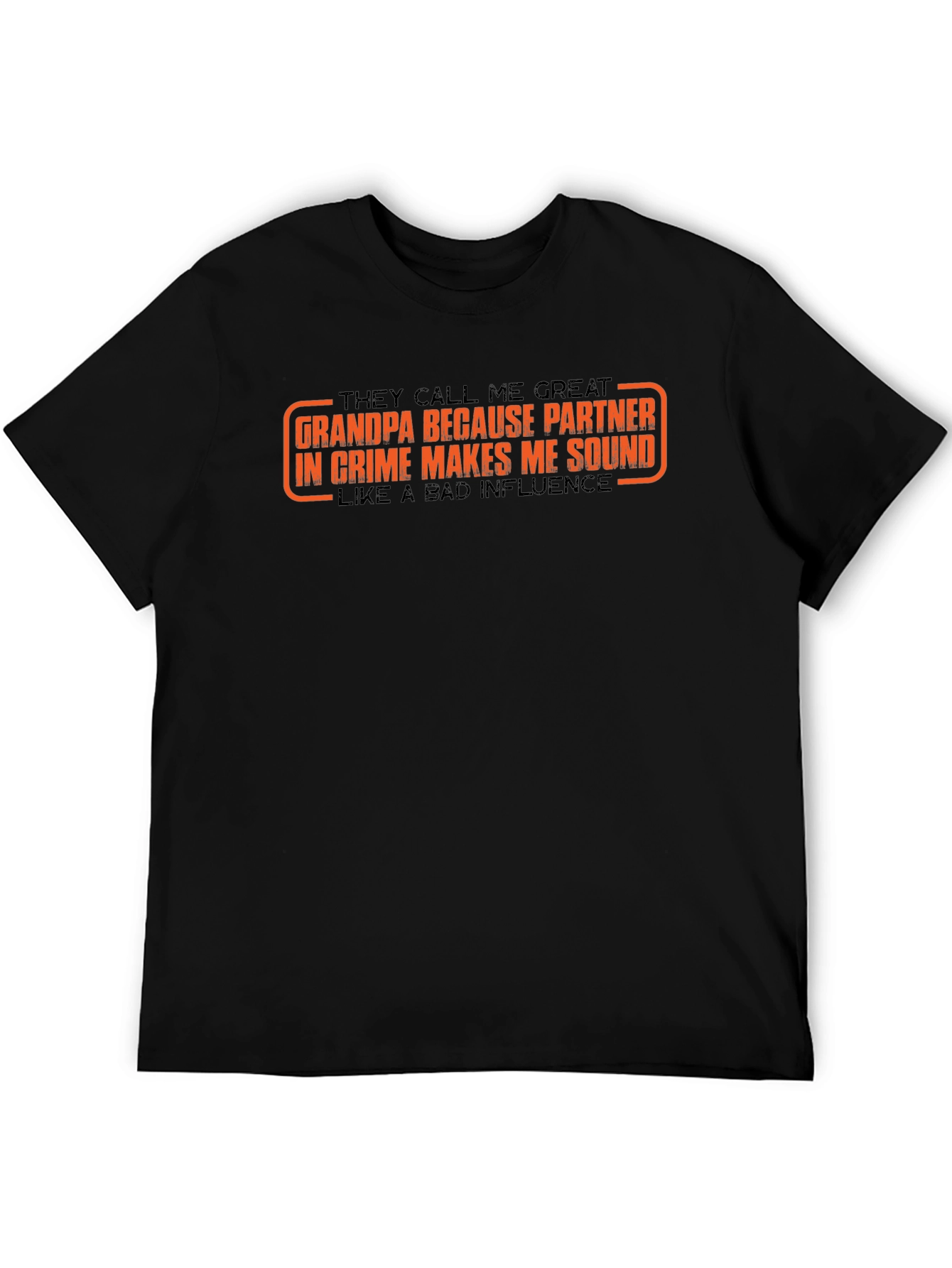 Funny Grandpa Partner In Crime T-Shirt