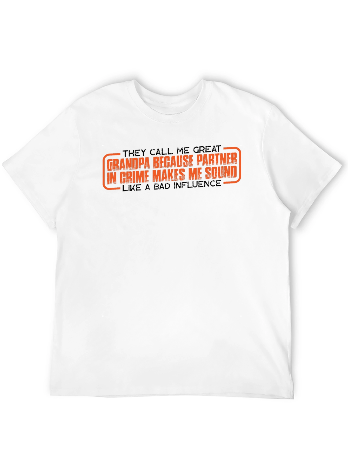 Funny Grandpa Partner In Crime T-Shirt