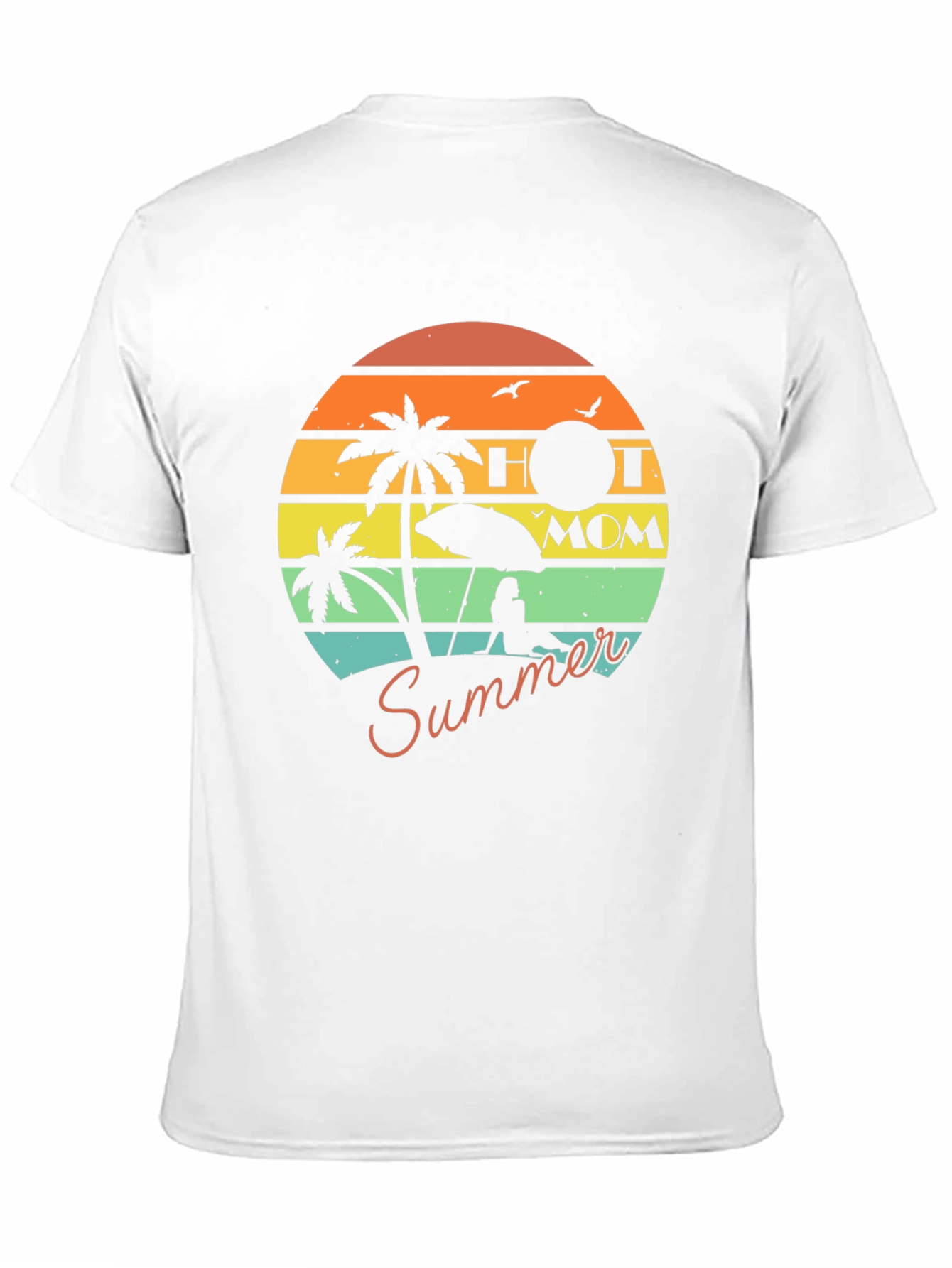 Hot Mom Summer Graphic T-Shirt