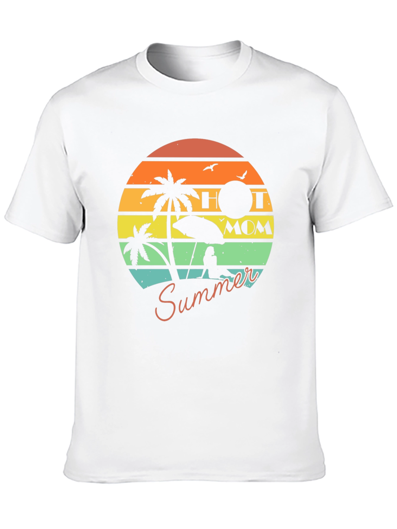 Hot Mom Summer Graphic T-Shirt