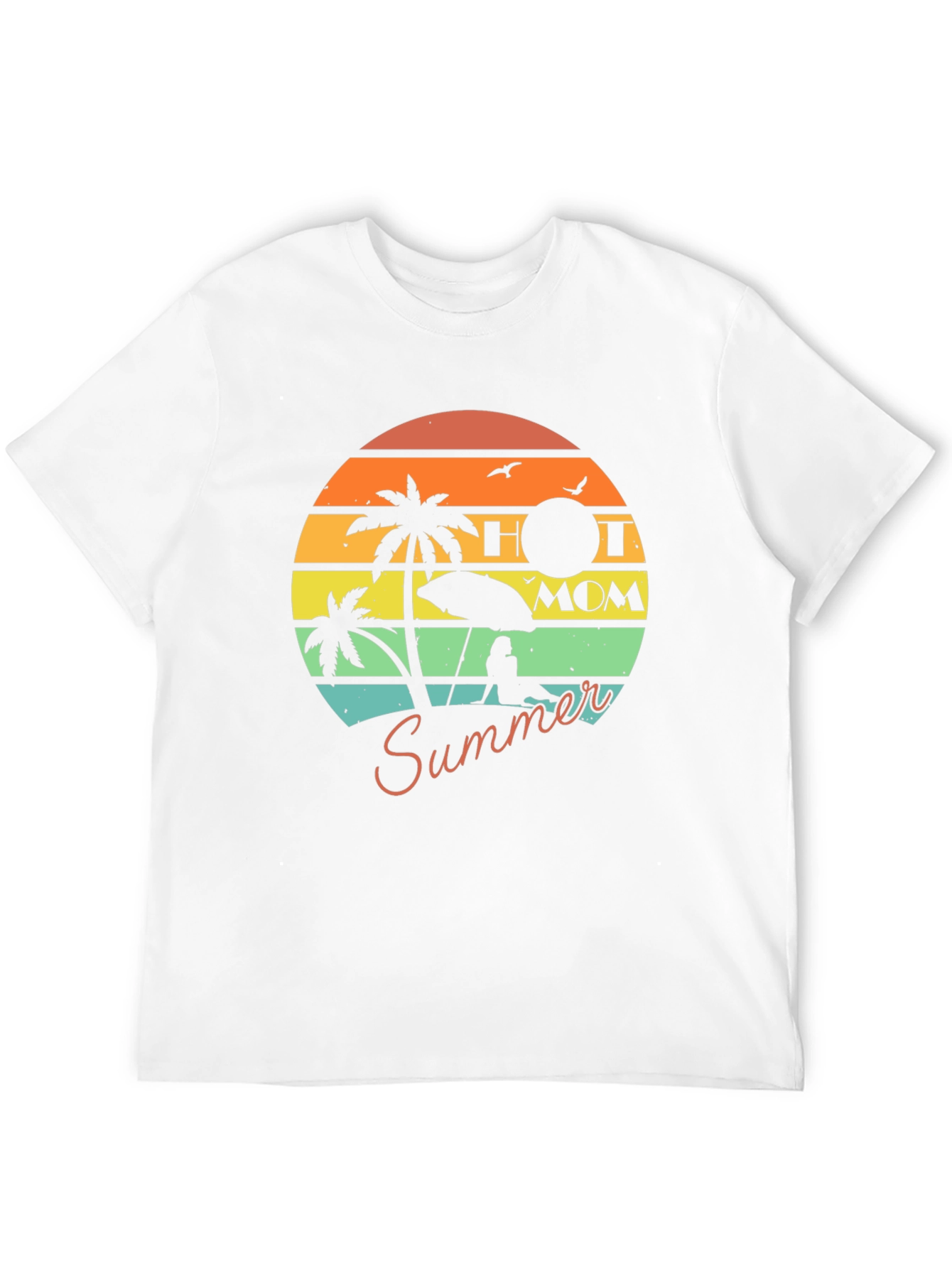Hot Mom Summer Graphic T-Shirt