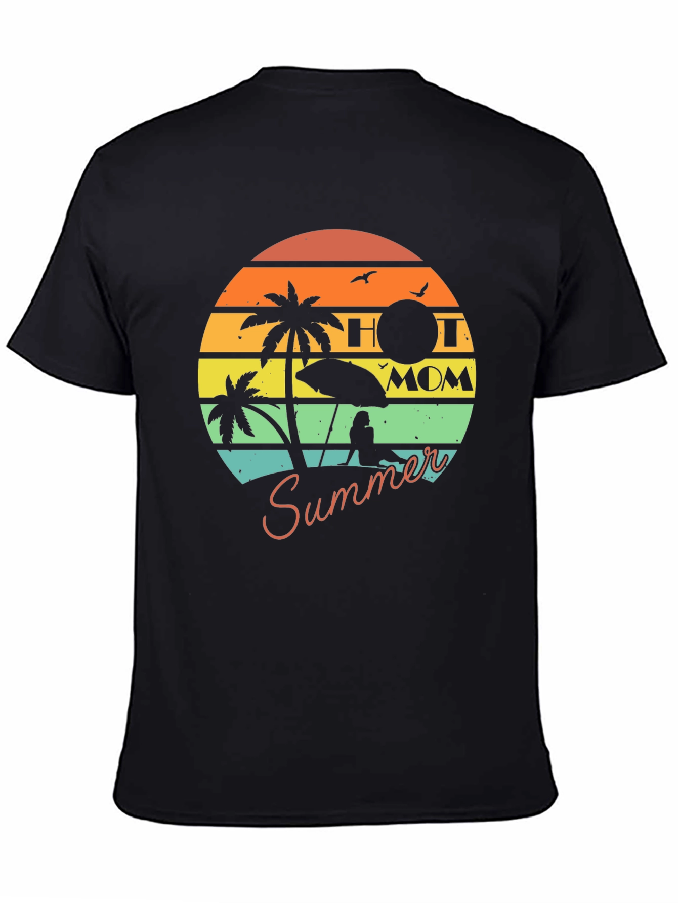 Hot Mom Summer Graphic T-Shirt