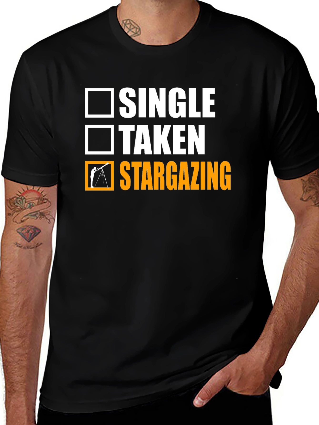 Stargazing Choice Graphic Tee