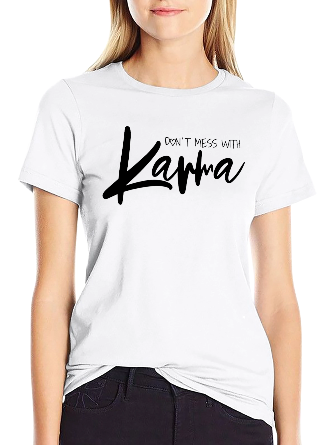 Dont Mess With Karma Graphic T-Shirt