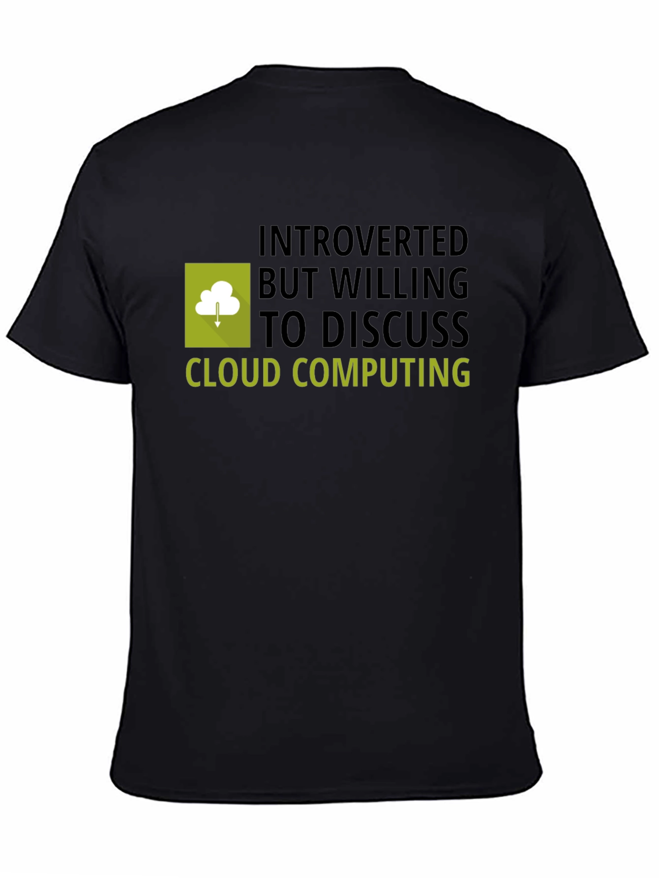 Introverted Cloud Computing T-Shirt - Geeky Comfy