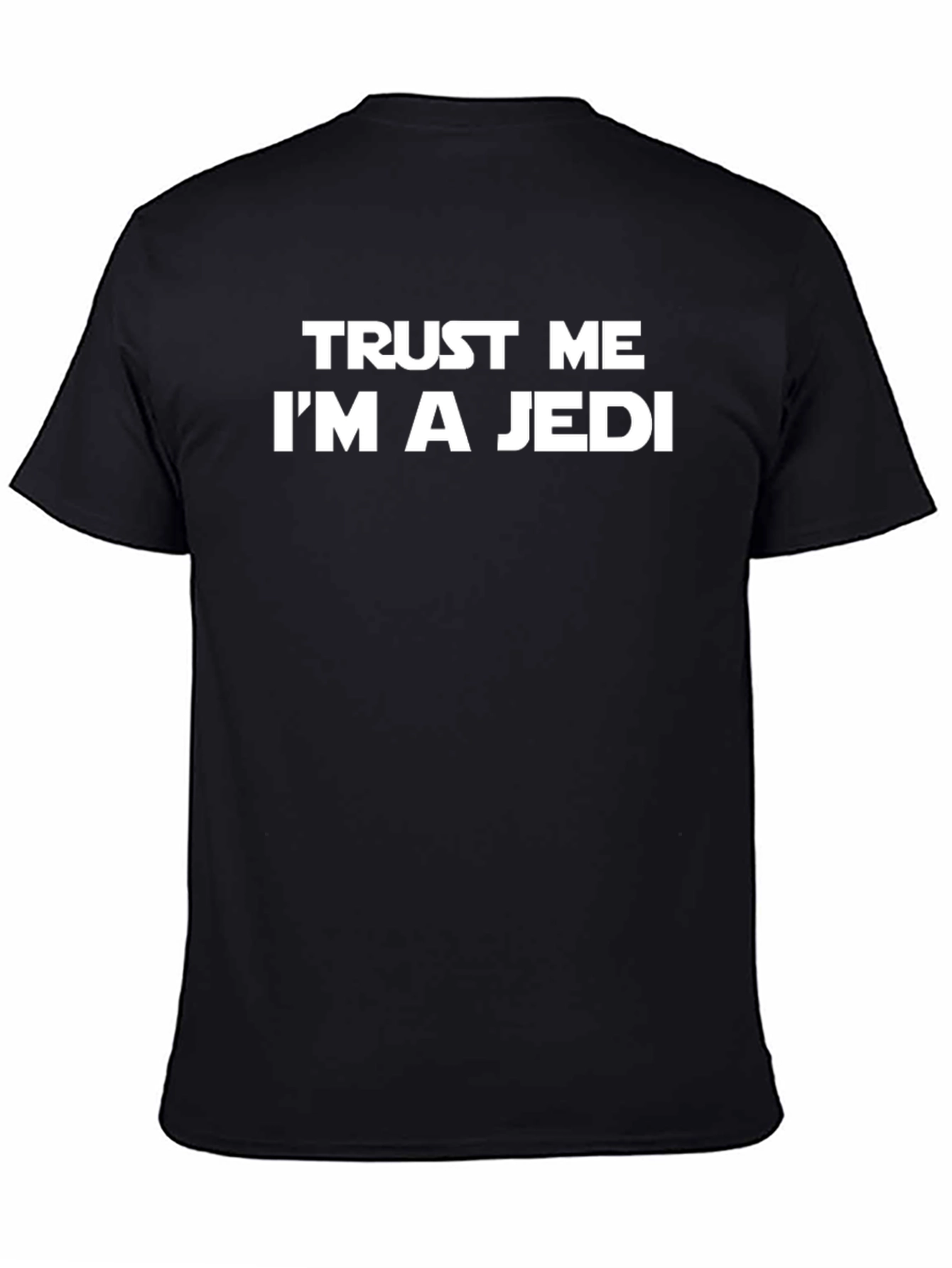 Trust Me Im A Jedi Black T-Shirt