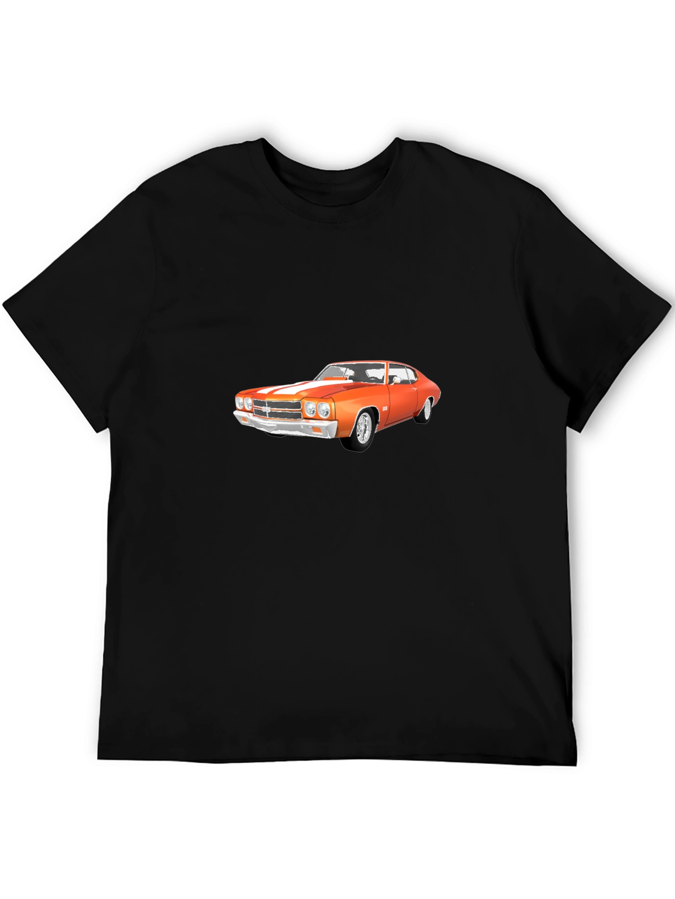 Classic Car Graphic Tee - Mens Black T-Shirt